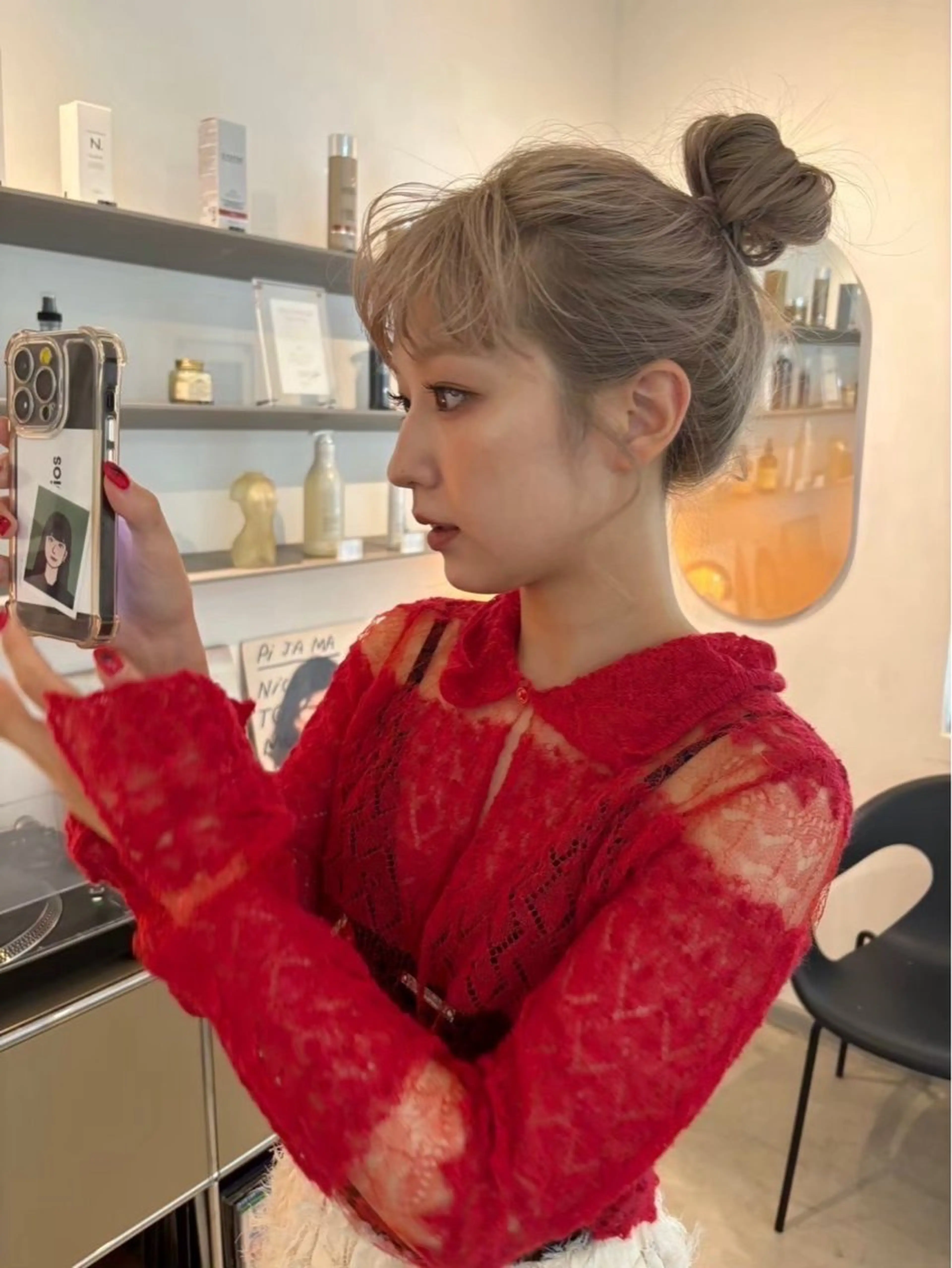 ロング カラー nanami🎀/ ふんわりカラーのヘアスタイル