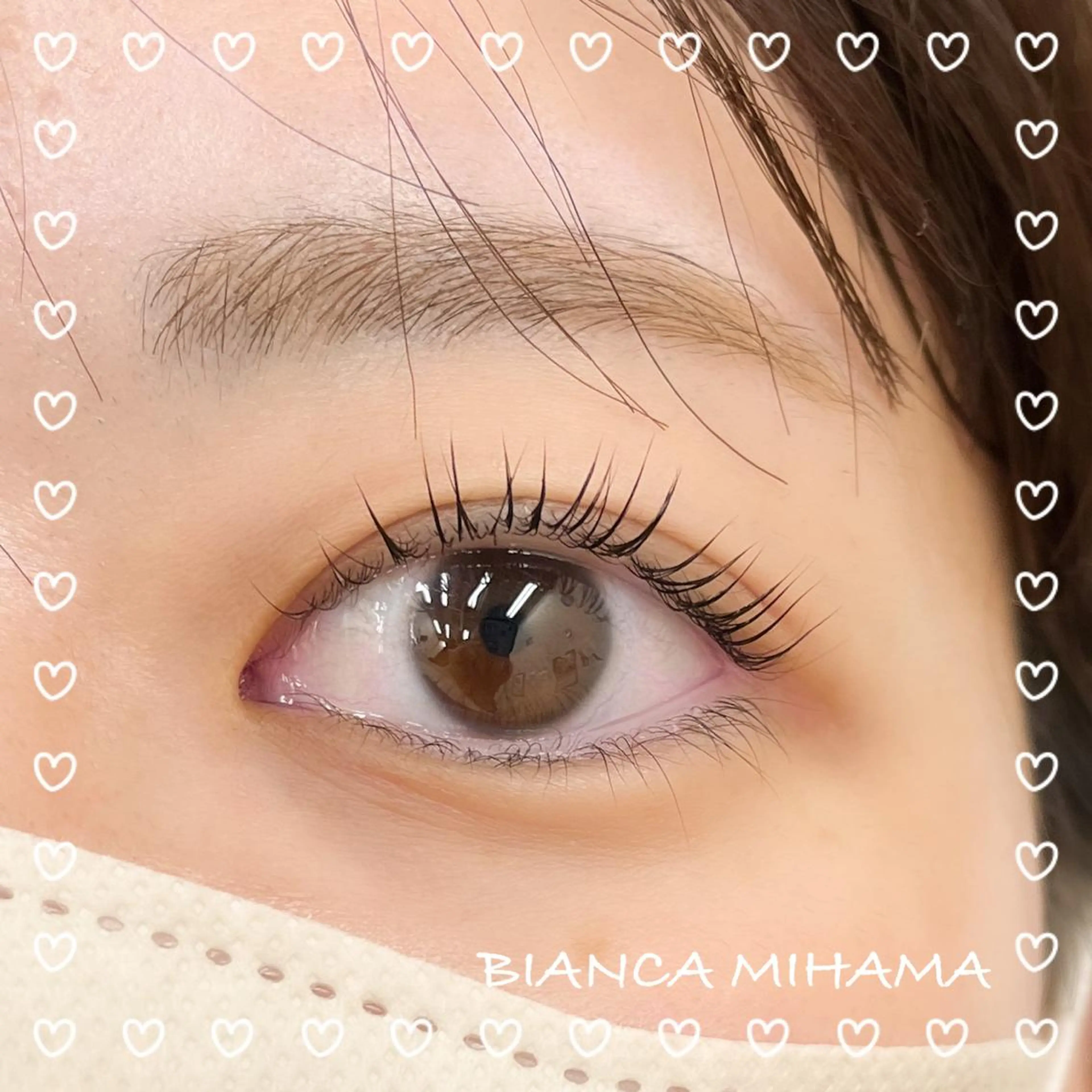 マツエク・マツパ マツパ Bianca Kikuchiのマツエク・マツパデザイン