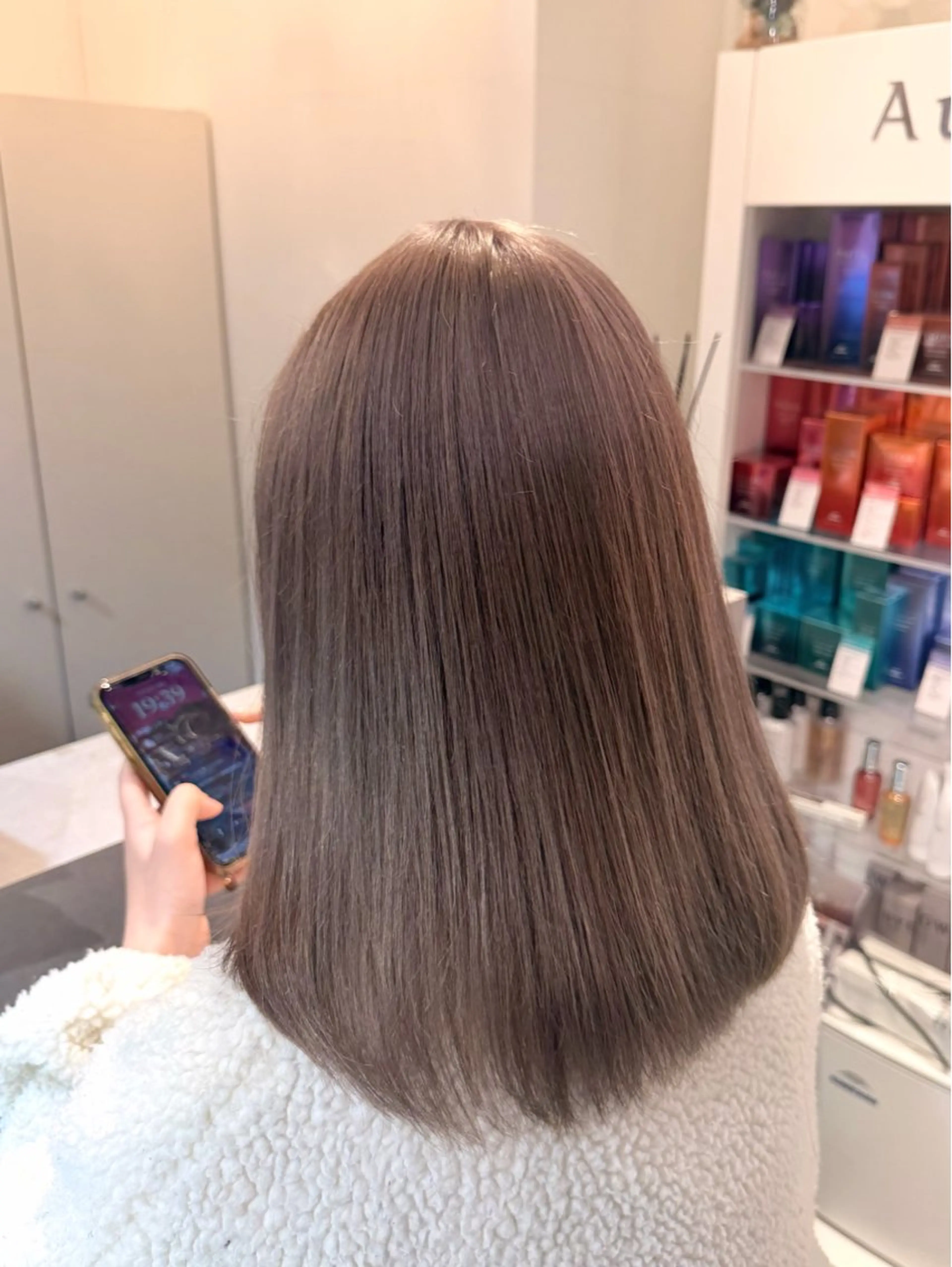 ミディアム トリートメント 🦈AKARI🦈 袋町/韓国風/透明感のヘアスタイル