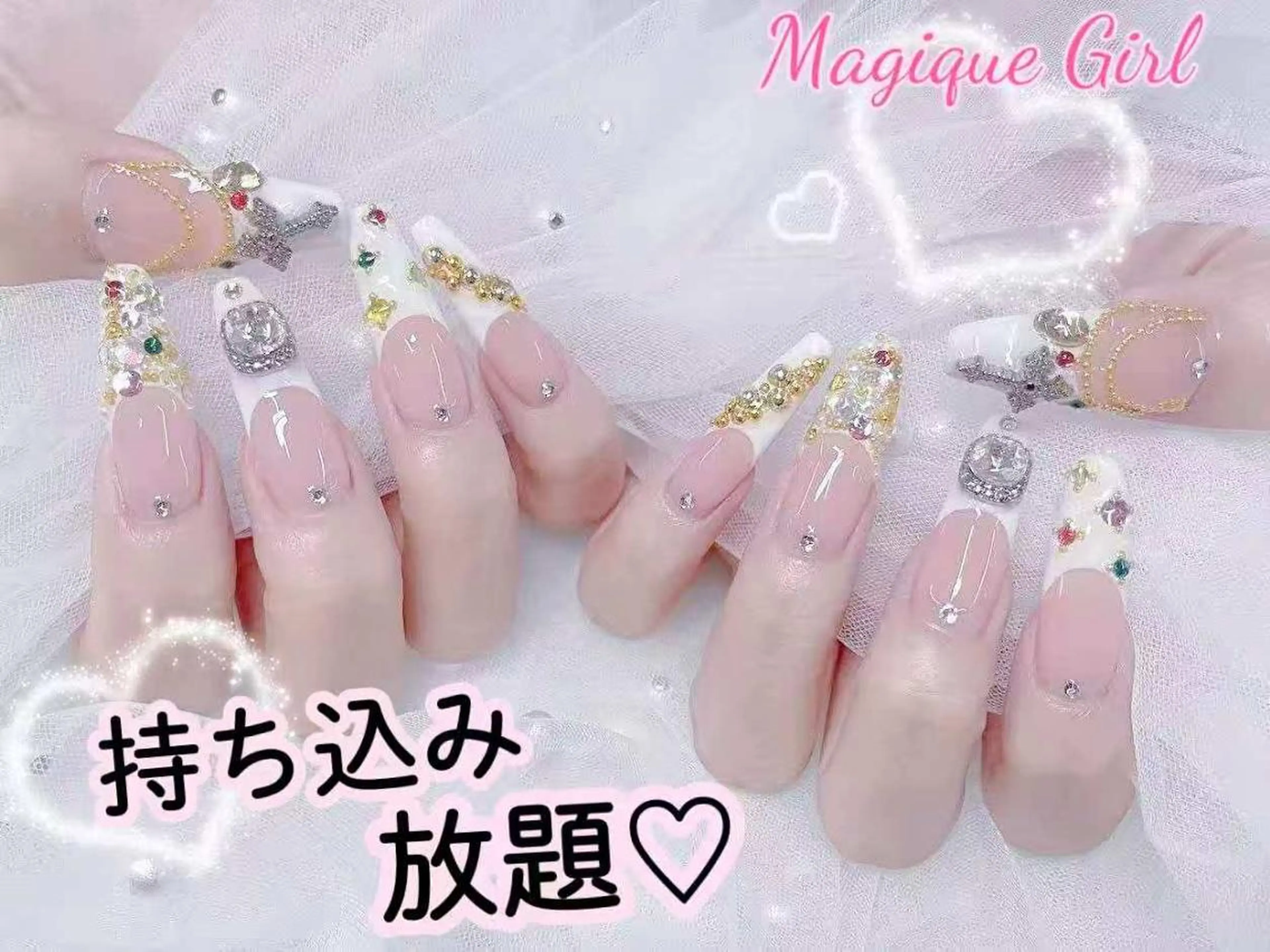 ネイル アートネイル 持ち込み 🌸TAKAHSHI YU🌸のネイルデザイン