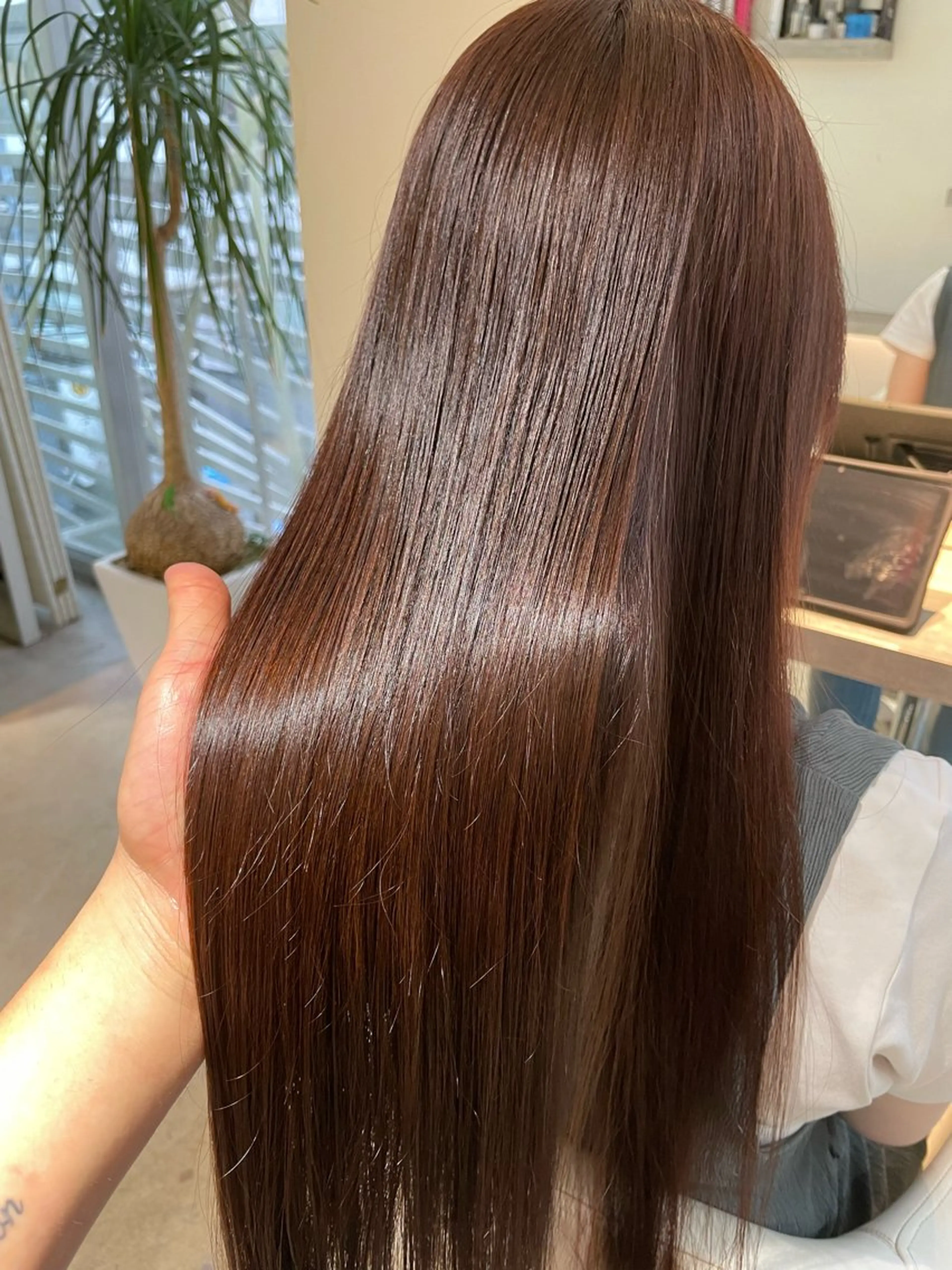 ロング カラー トリートメント トリートメント ✨髪のソムリエ✨ 岩川和生（店長）🦄のヘアスタイル