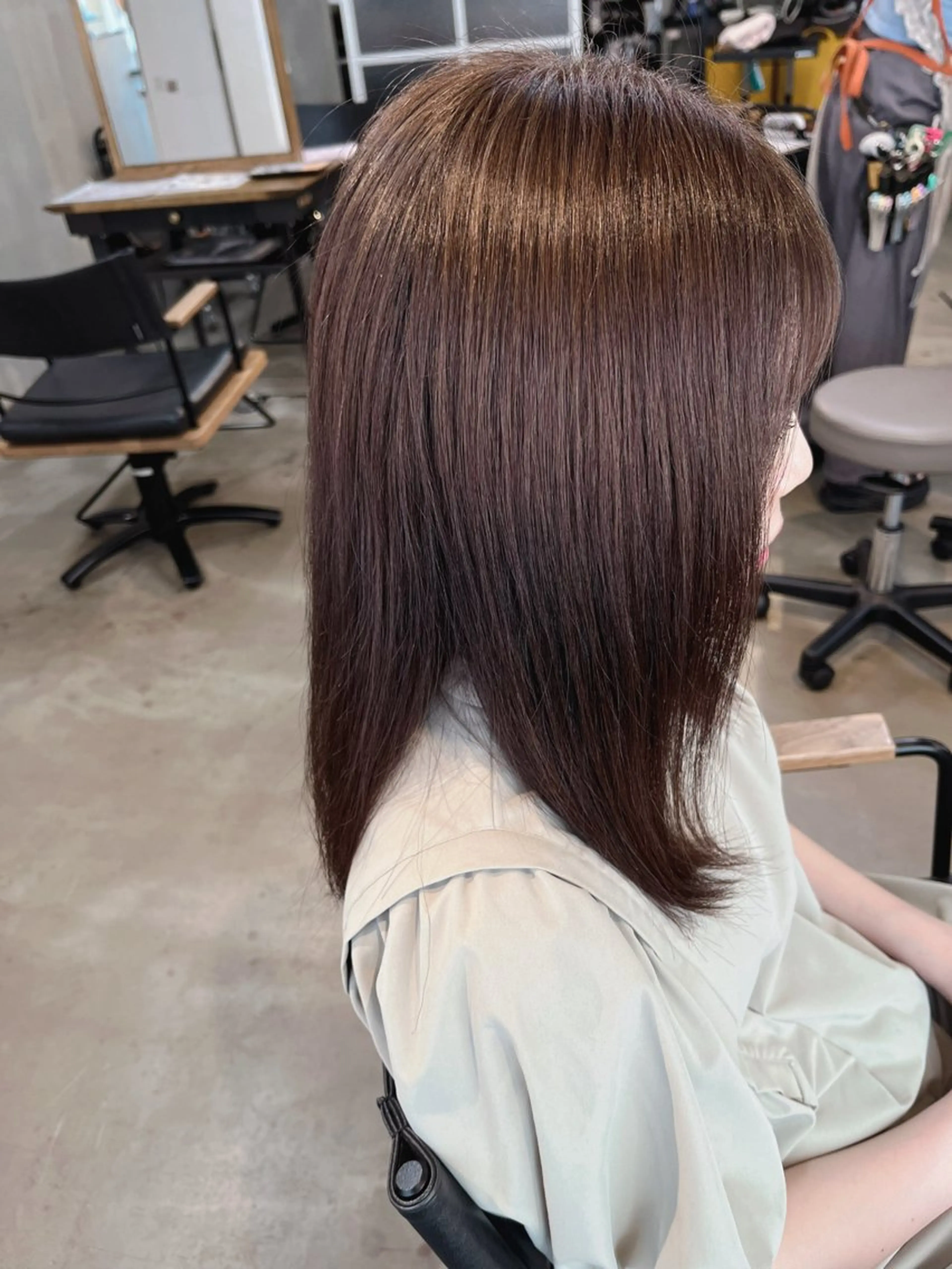 ミディアム カラー RoooHAIR/ ちあきのヘアスタイル