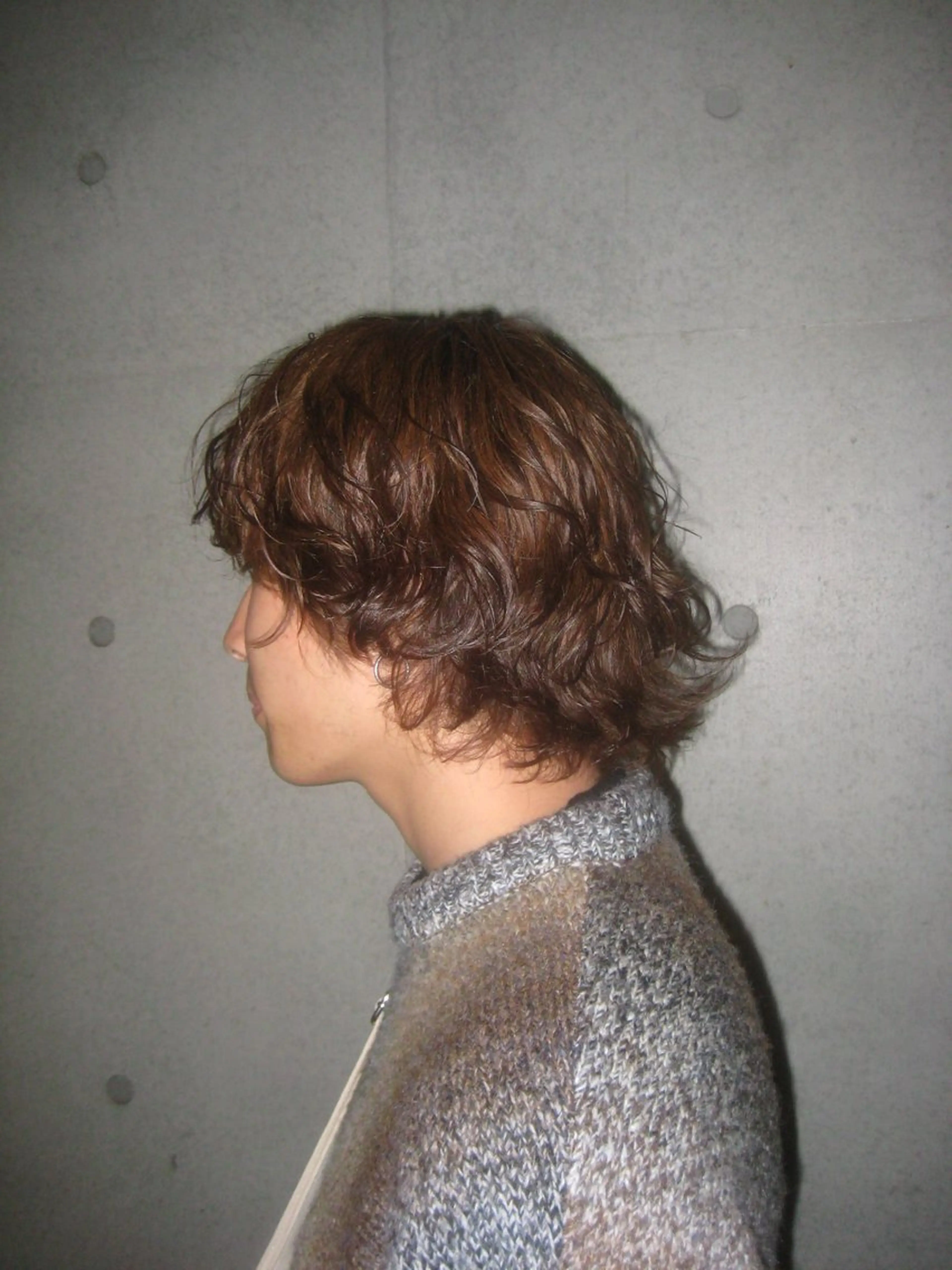 パーマ メンズ カット パーマ 似合わせカット /パーマ岡本淳平のヘアスタイル