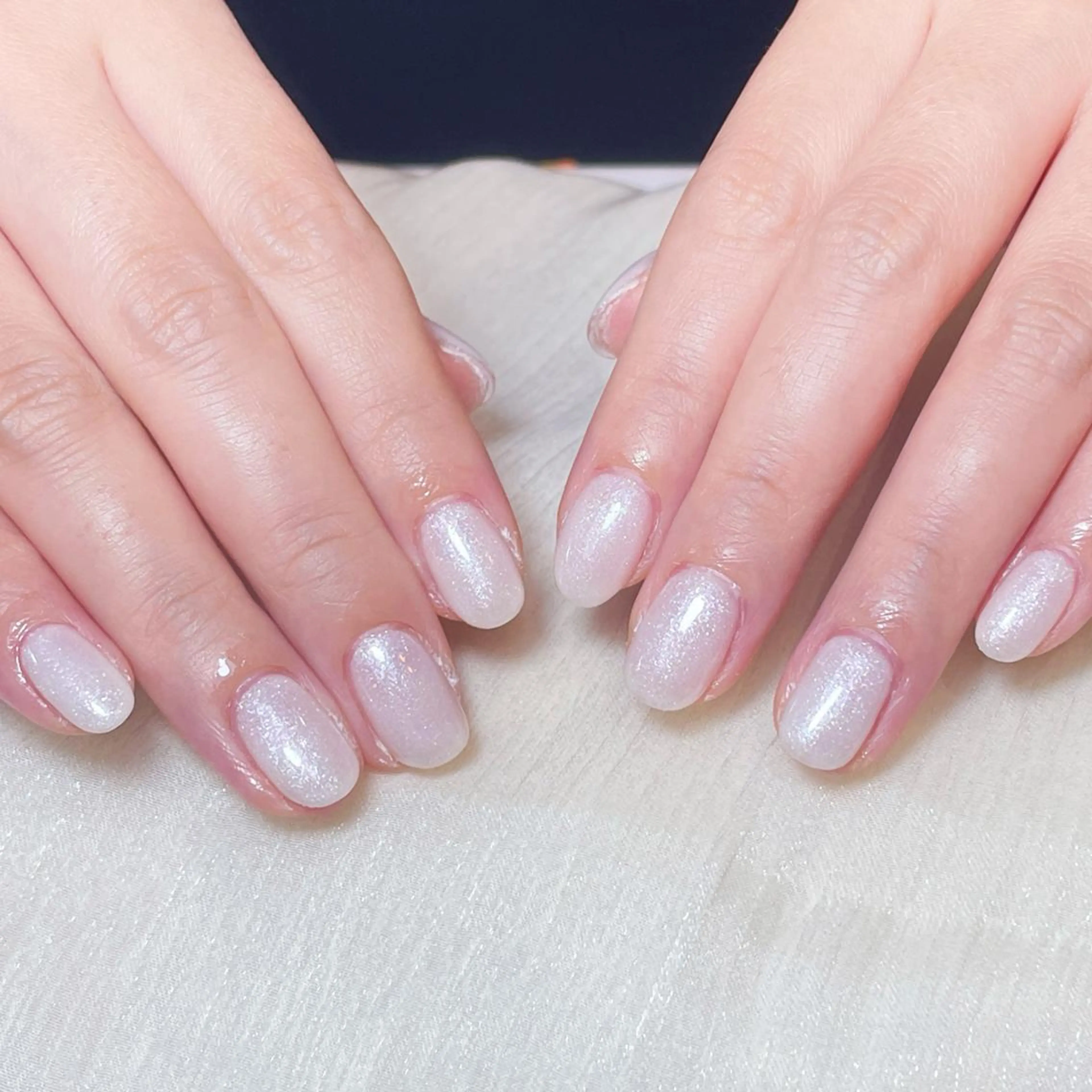 ネイル アートネイル オーロラネイル ガーリー キラキラネイル 韓国ネイル ハンドネイル DIAMOND 💅のネイルデザイン