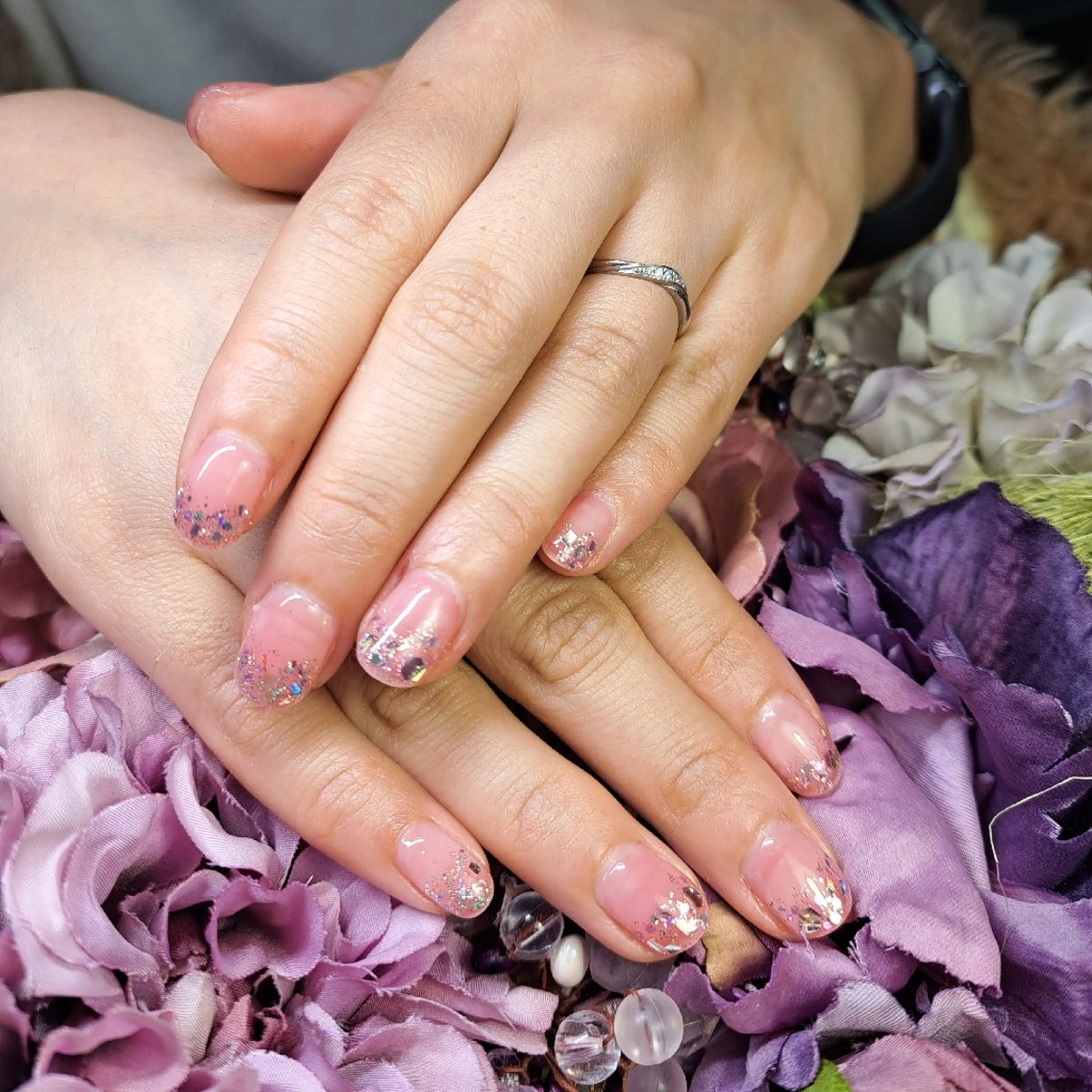 ネイル グラデーション 春ネイル HAYASHI  Nのネイルデザイン