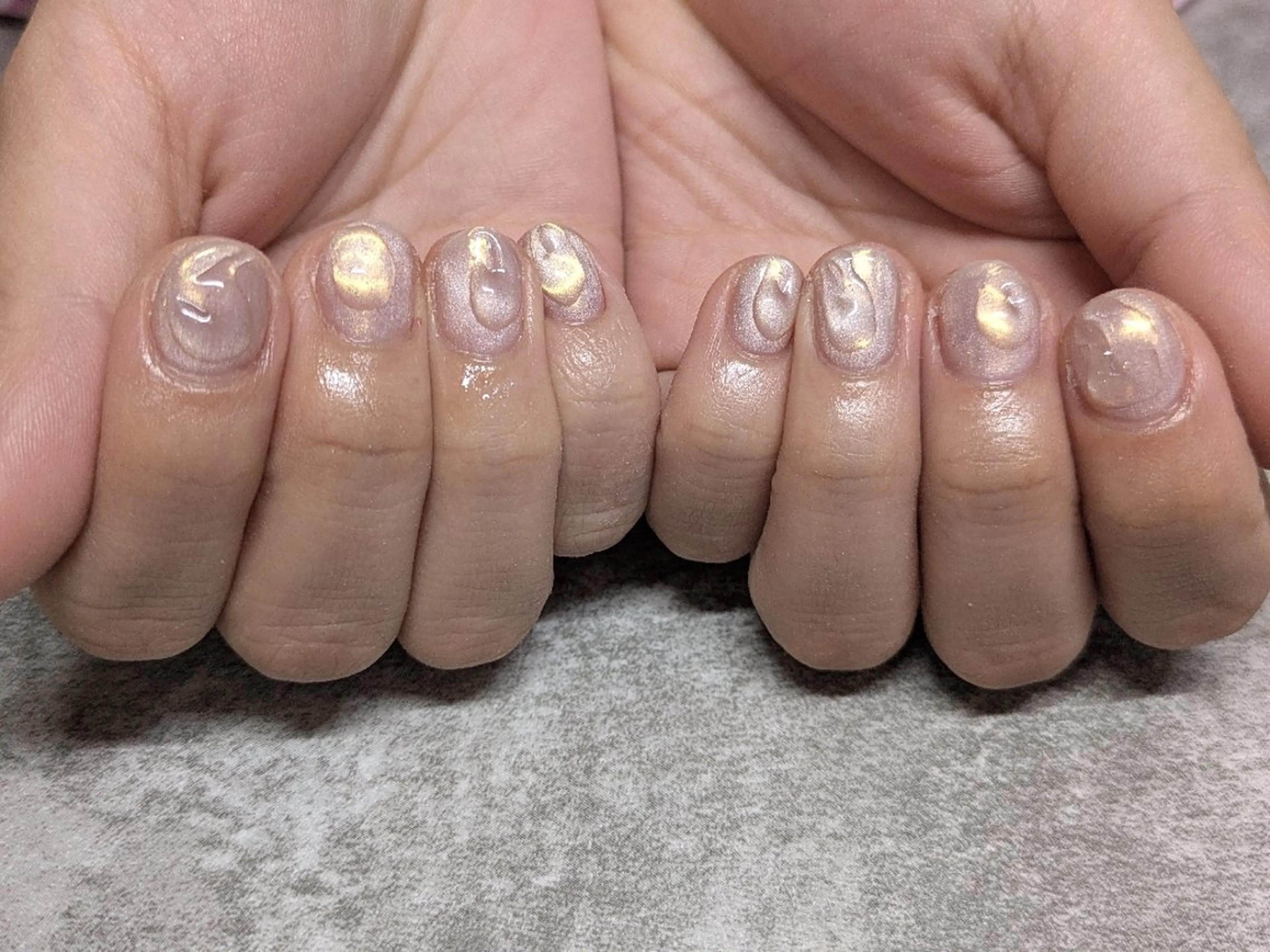 ネイル アートネイル ハンドネイル ニュアンスネイル 【新宿三丁目】AMIのネイルデザイン