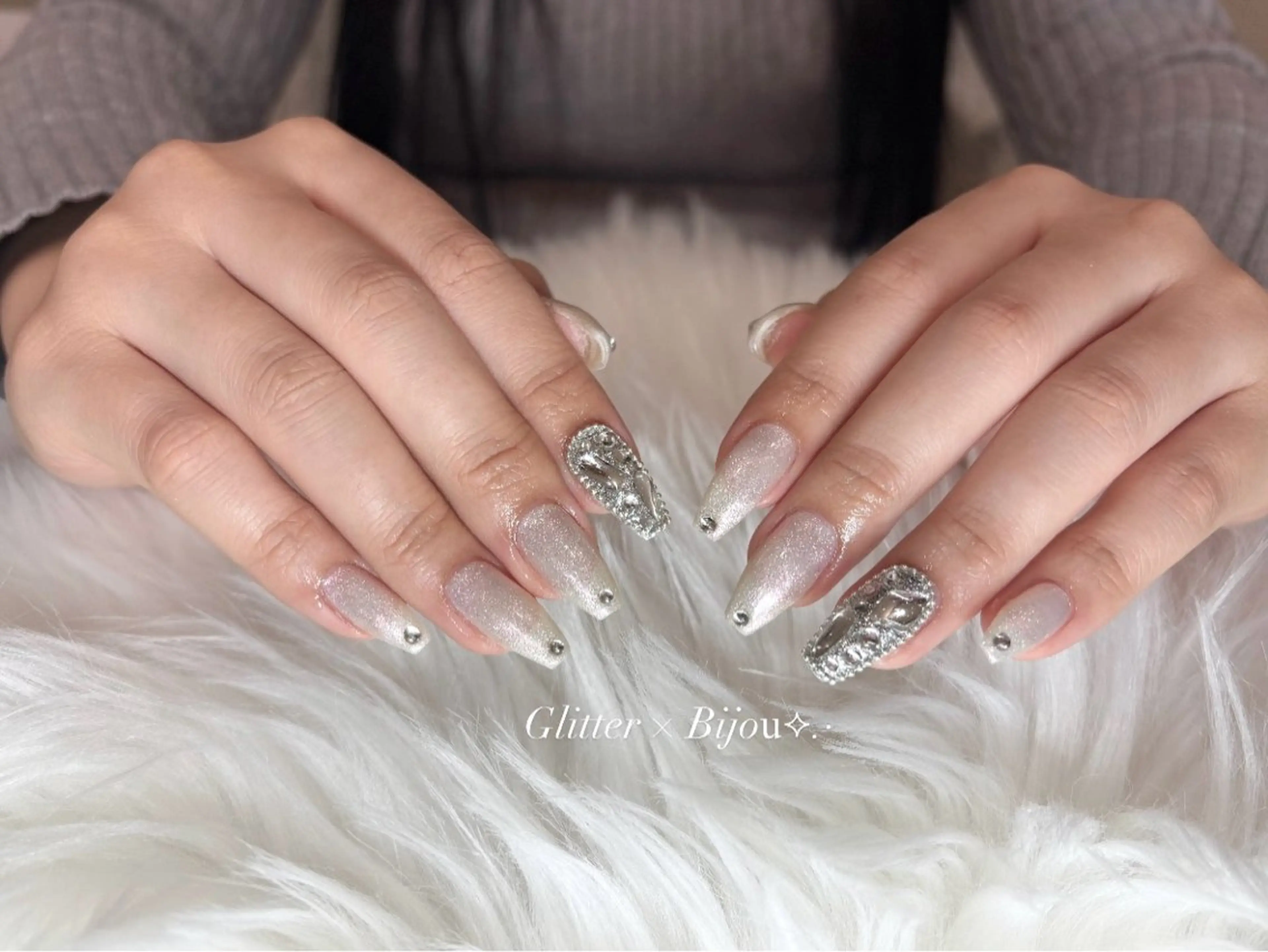 ネイル ストーンネイル N nail ayakaのネイルデザイン