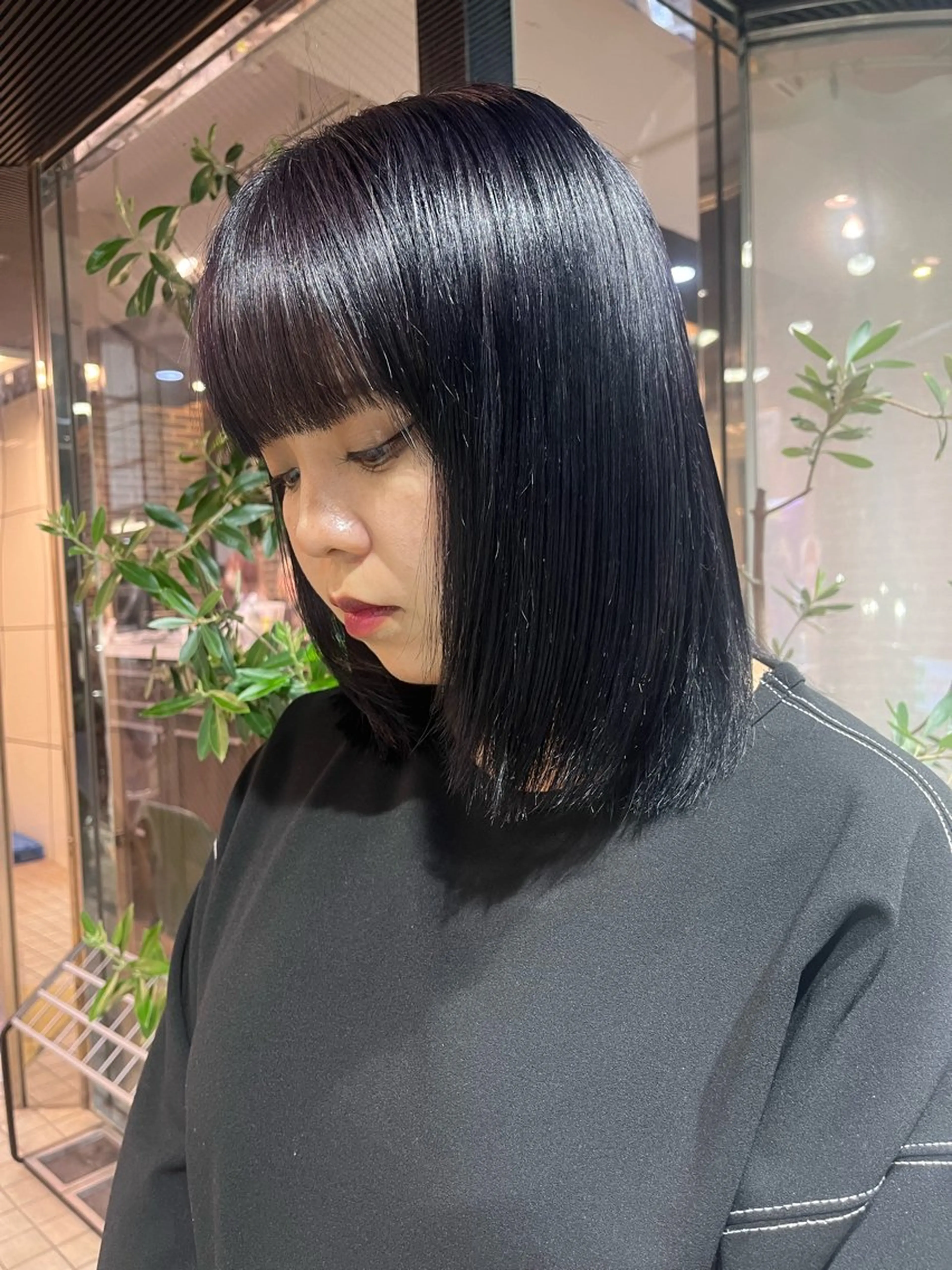 ロング カラー 酸性ストレート 🤍🎀honokaのヘアスタイル