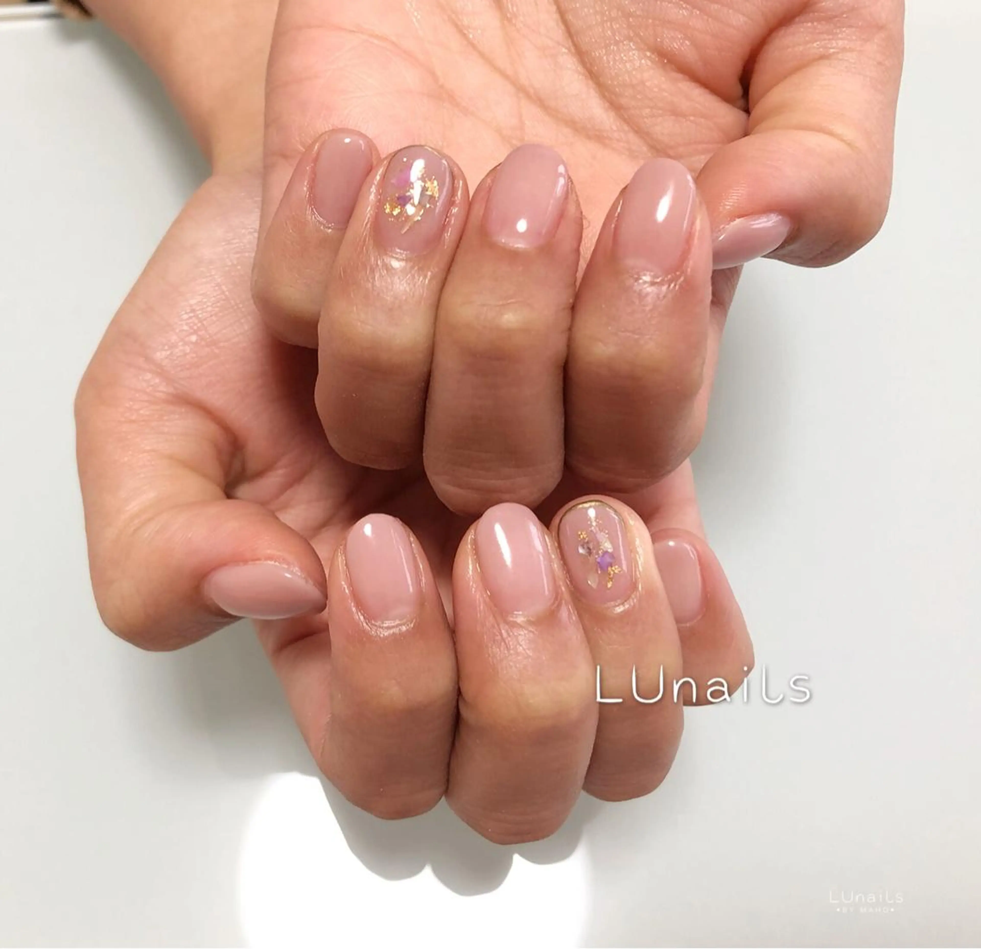 ネイル ハンドネイル フットネイル LUnails MAHOのネイルデザイン