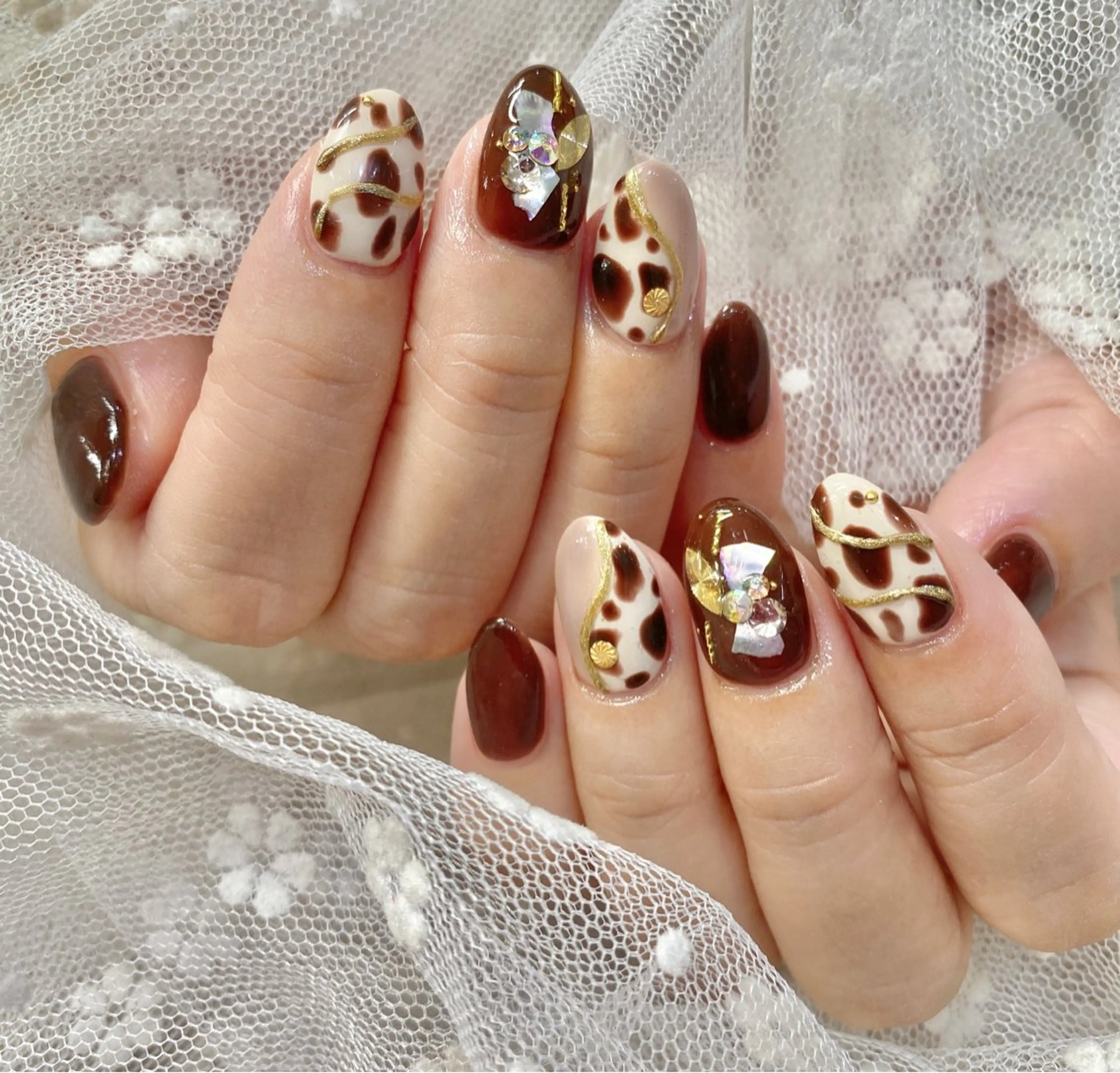 ネイル ラッキースター 大人気店のネイルデザイン