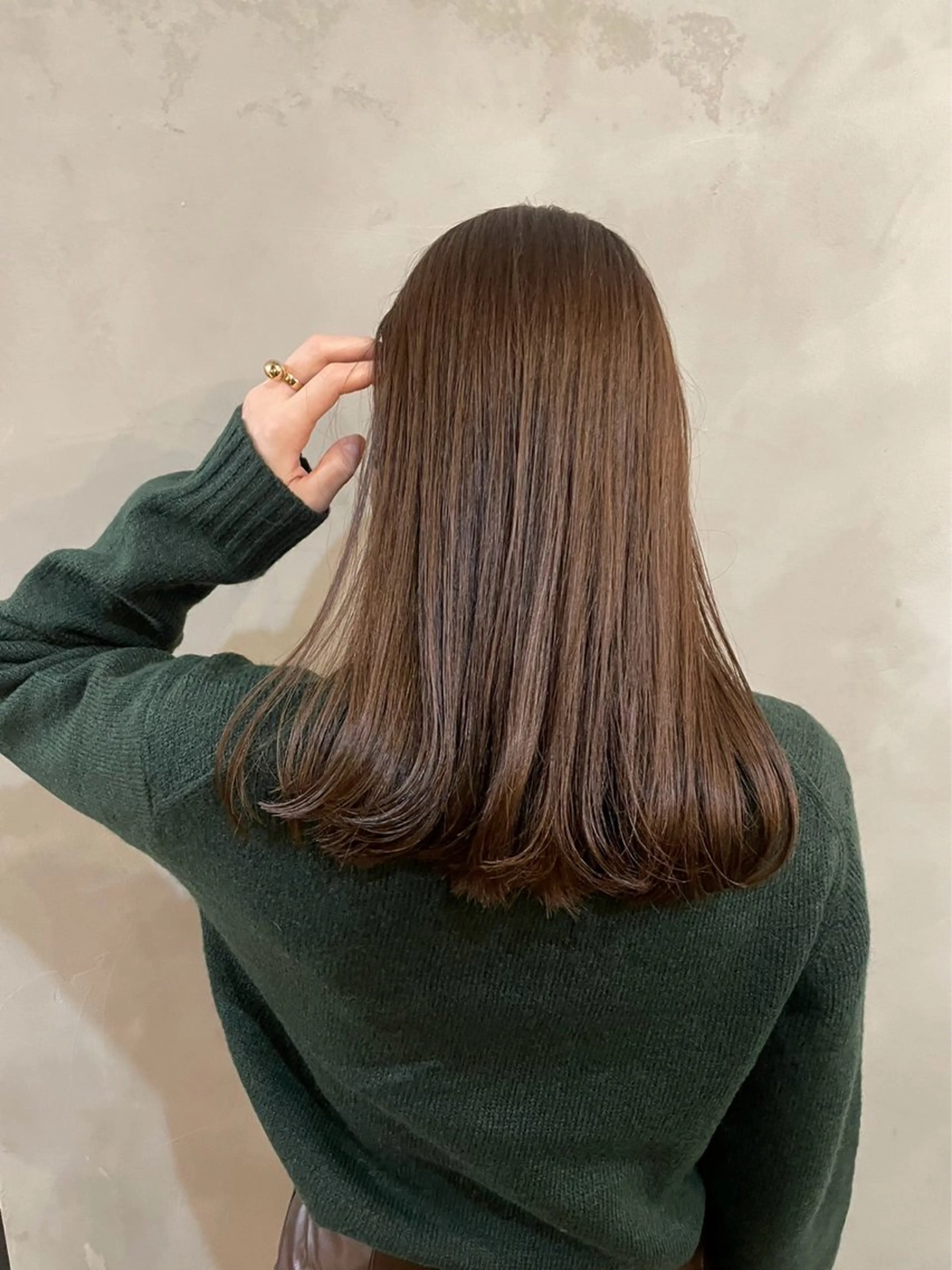 セミロング カラー カット ヘアカラー トリートメント 似合わせカット カラー🪿 moeのヘアスタイル