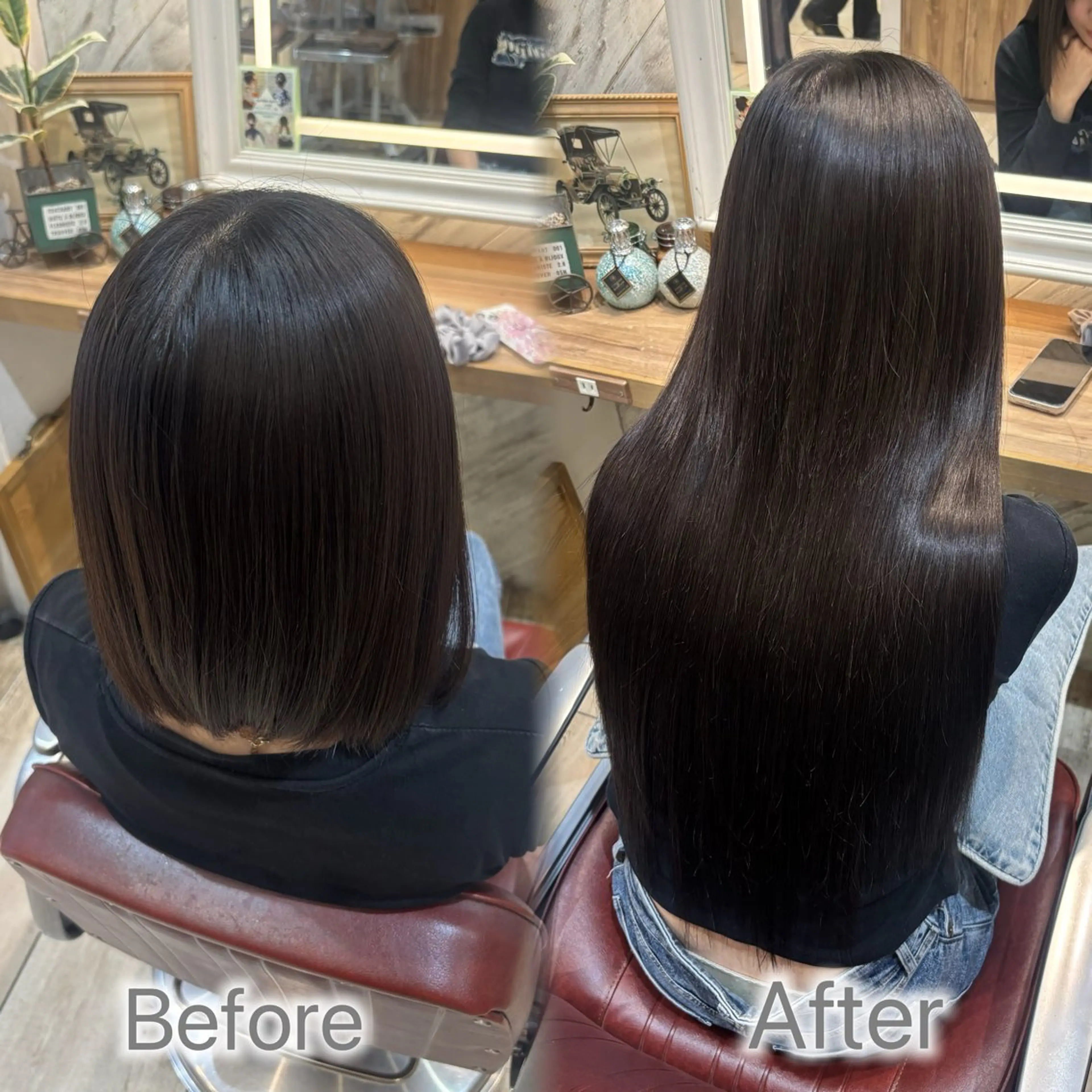 ロング カラー ヘアアレンジ メンズ シールエクステ エクステ カット ヘアカラー エクステ ヘアセット エクステ🎀艶カラー ✨しぇる🌙のヘアスタイル