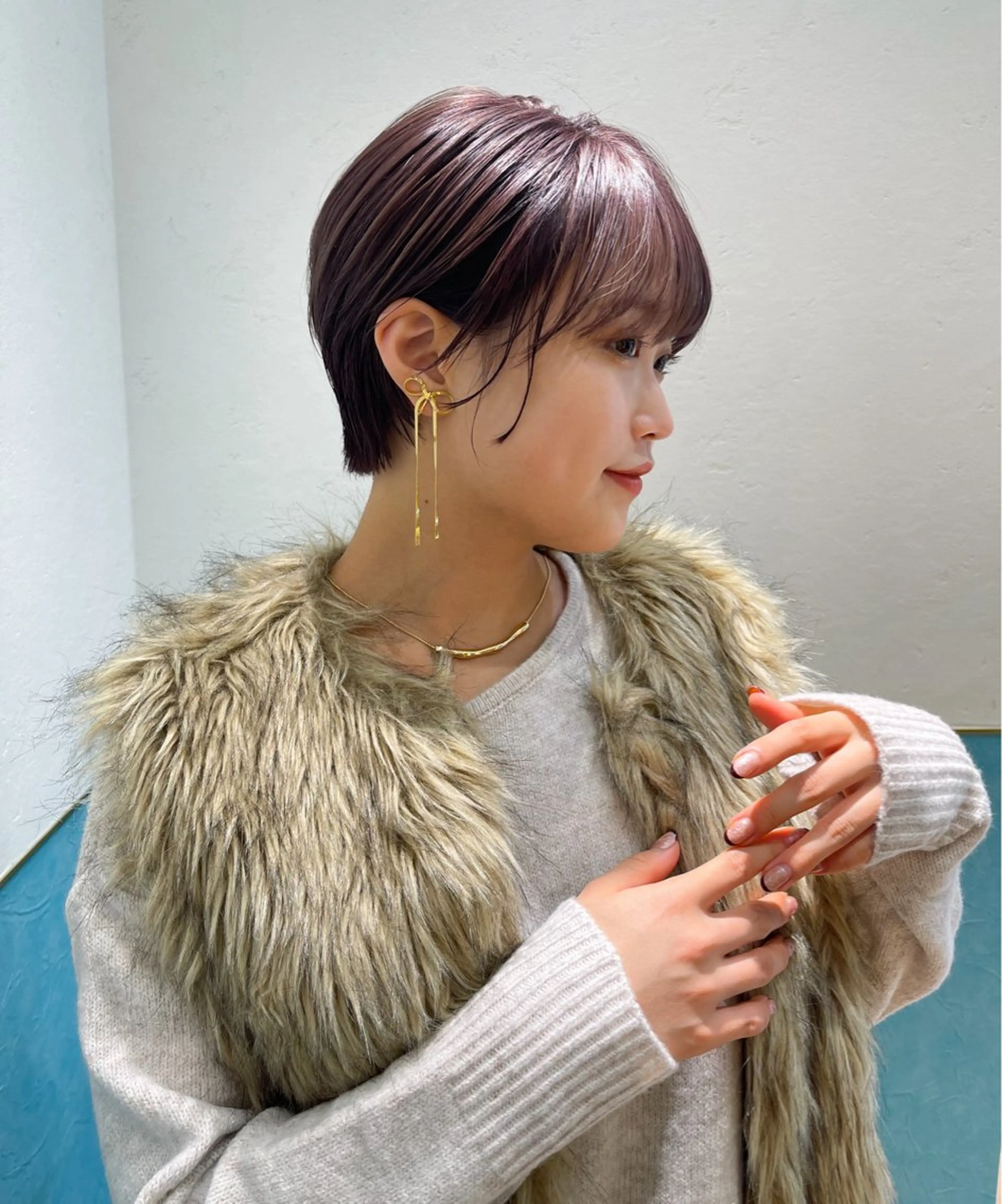 ショート ショートボブ ボブ くびれヘア ショートヘア カット ヘアカラー トリートメント 💫ショート/ボブ メンズ/永谷俊樹のヘアスタイル