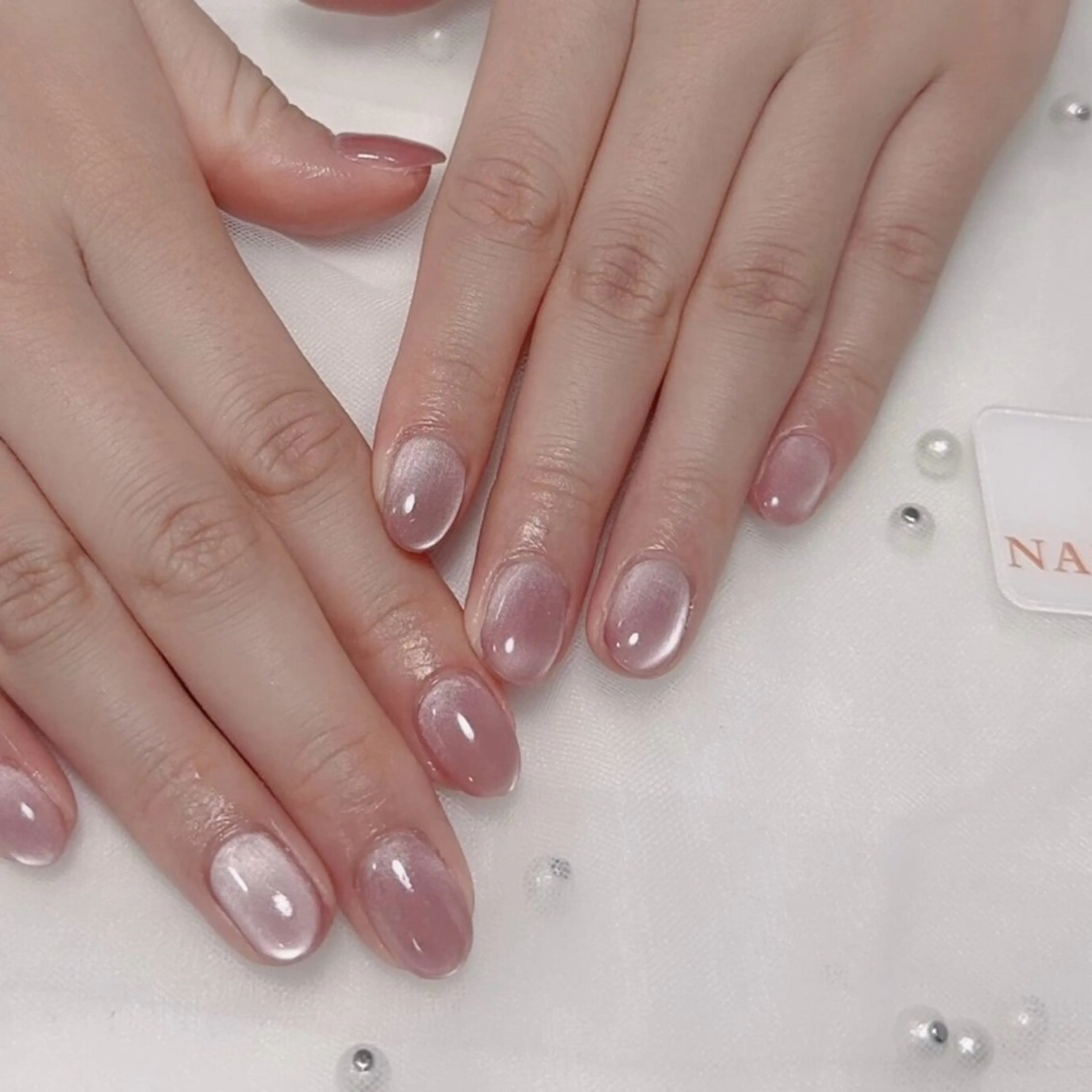 ネイル アートネイル フレンチネイル ジェルネイル グラデーション 韓国ネイル ハンドネイル ハンドケア さくら💮💮 【オフ無料】のネイルデザイン