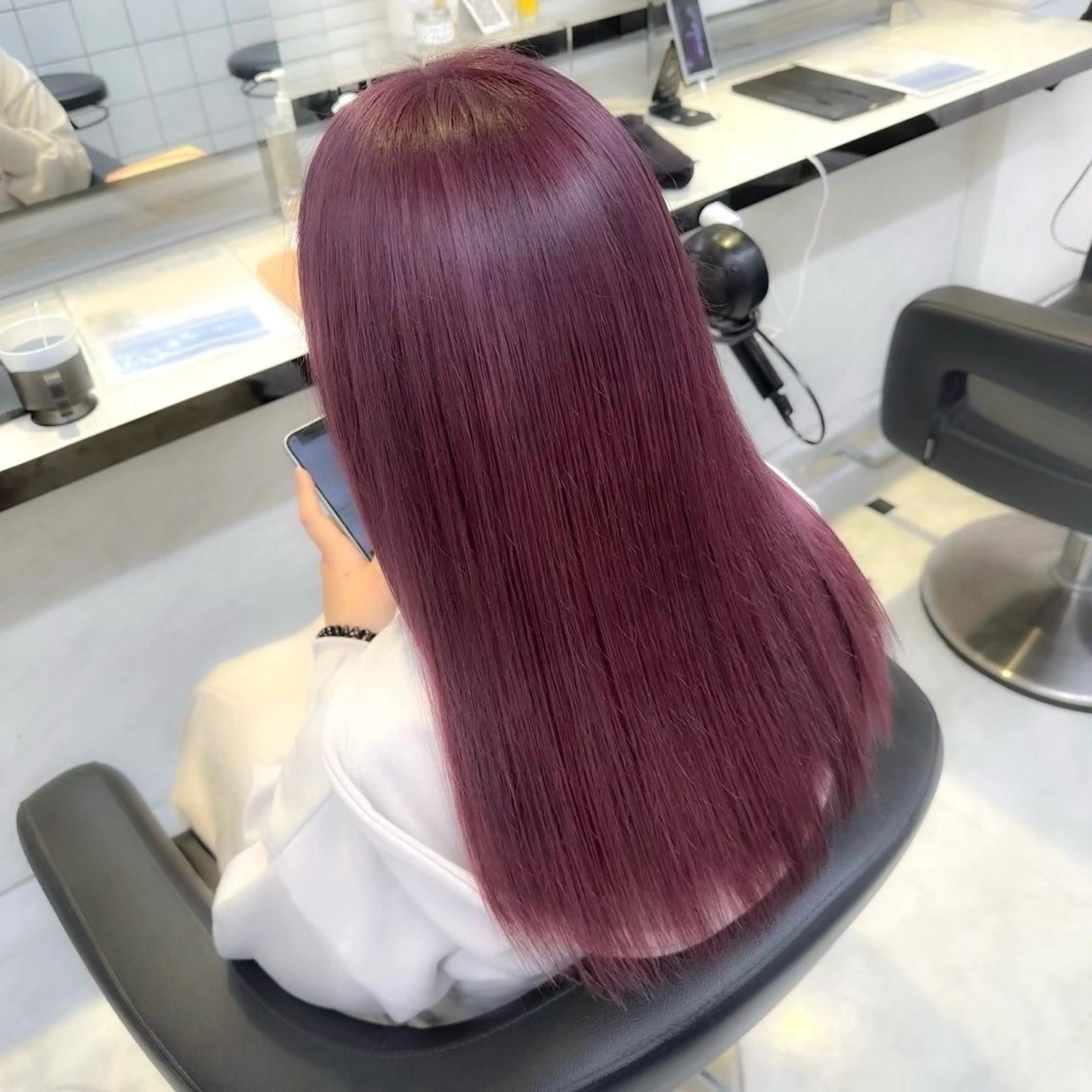 ロング カラー 💗トレンド暖色ヘア Natsumi 💗のヘアスタイル