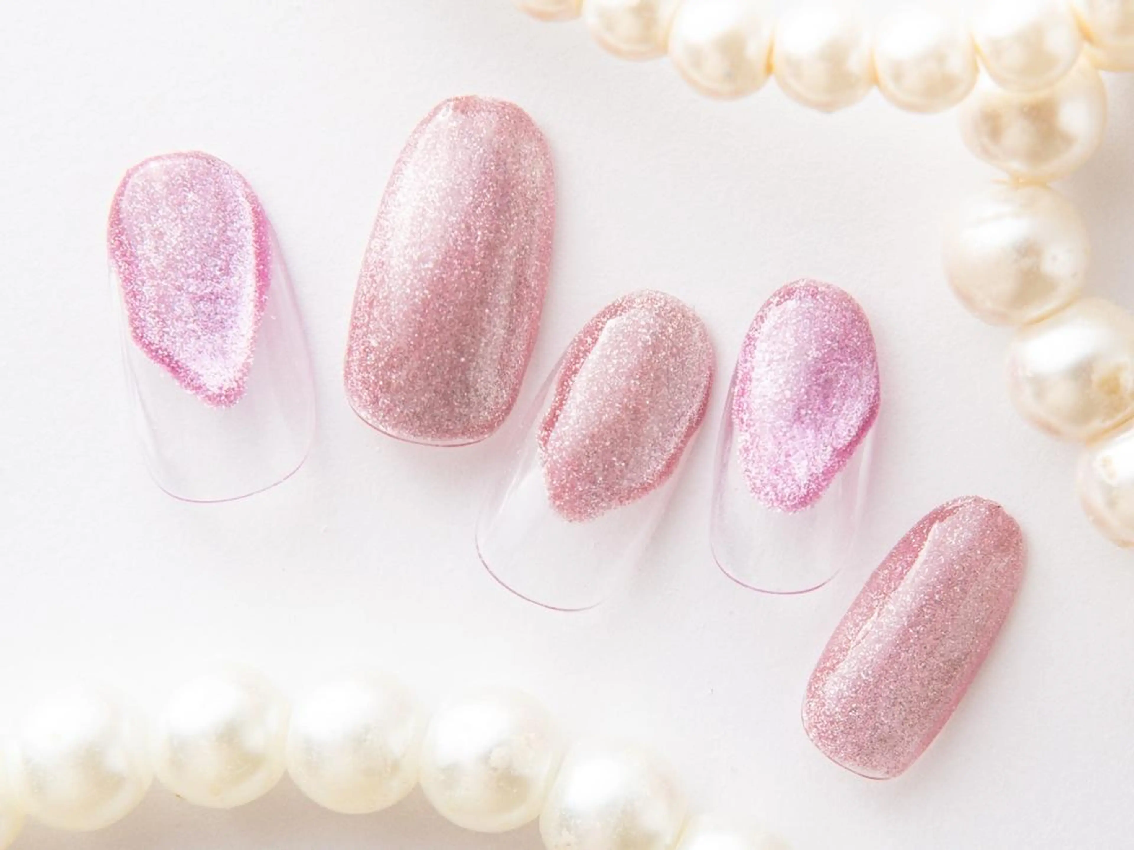 ネイル 桜ネイル 成人式 長さ出し フラッシュネイル フットネイル 💗🪽Tiary Nail🪽💗のネイルデザイン
