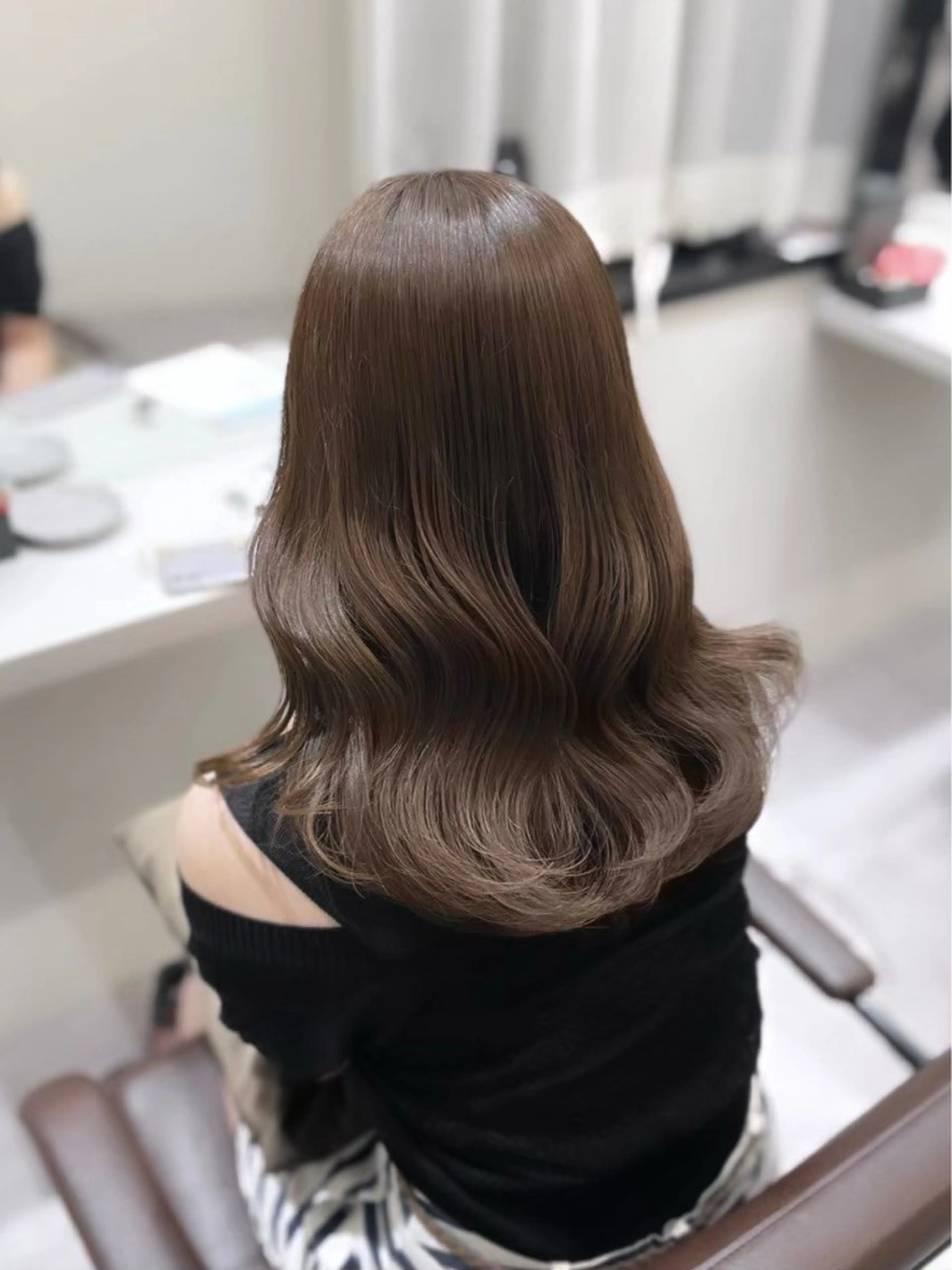ミディアム カラー ヘアカラー puty.所属・puty. chinariのヘアスタイル