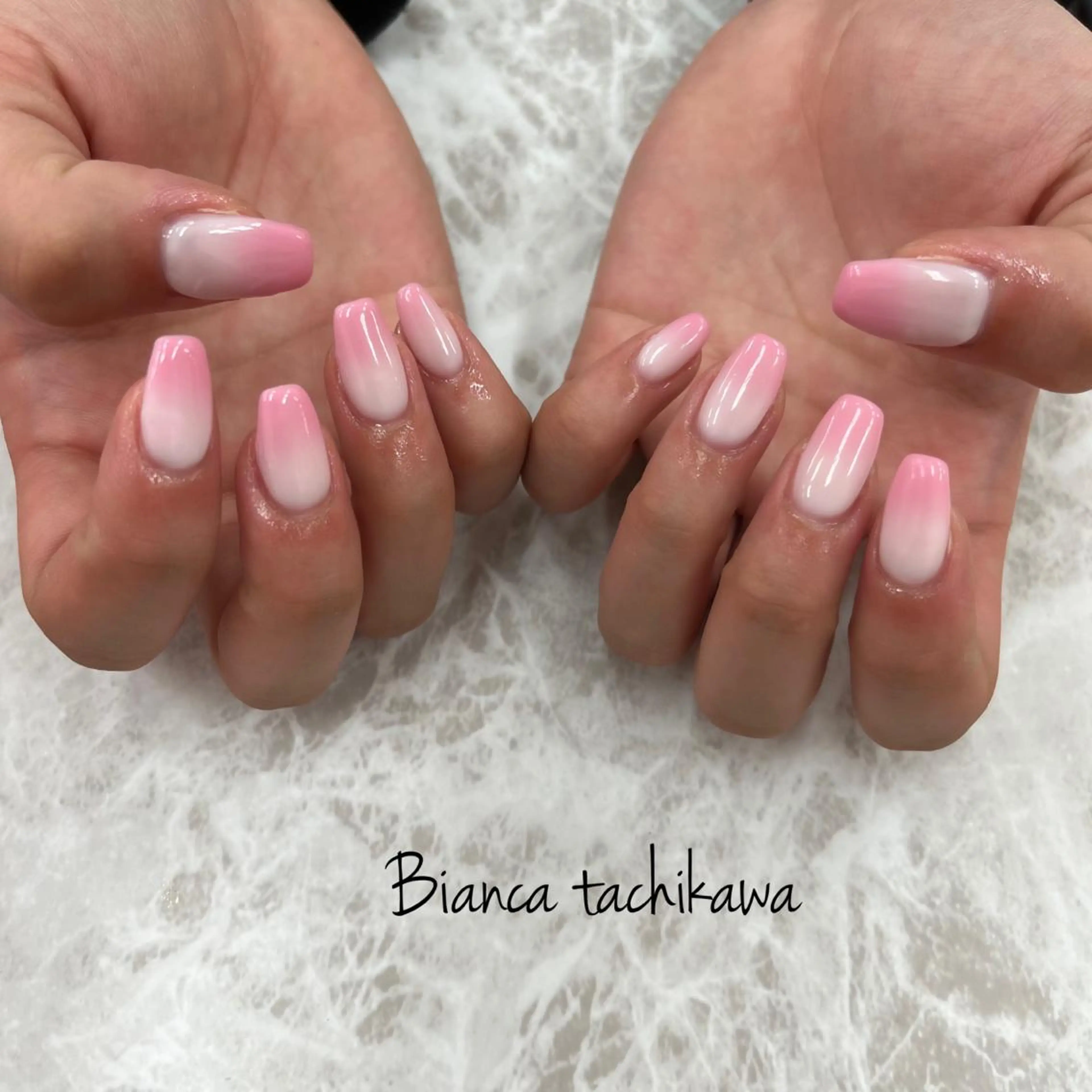 ネイル 桜ネイル 春ネイル ハンドネイル Bianca☁国分寺 🤍店長/黒木愛美のネイルデザイン