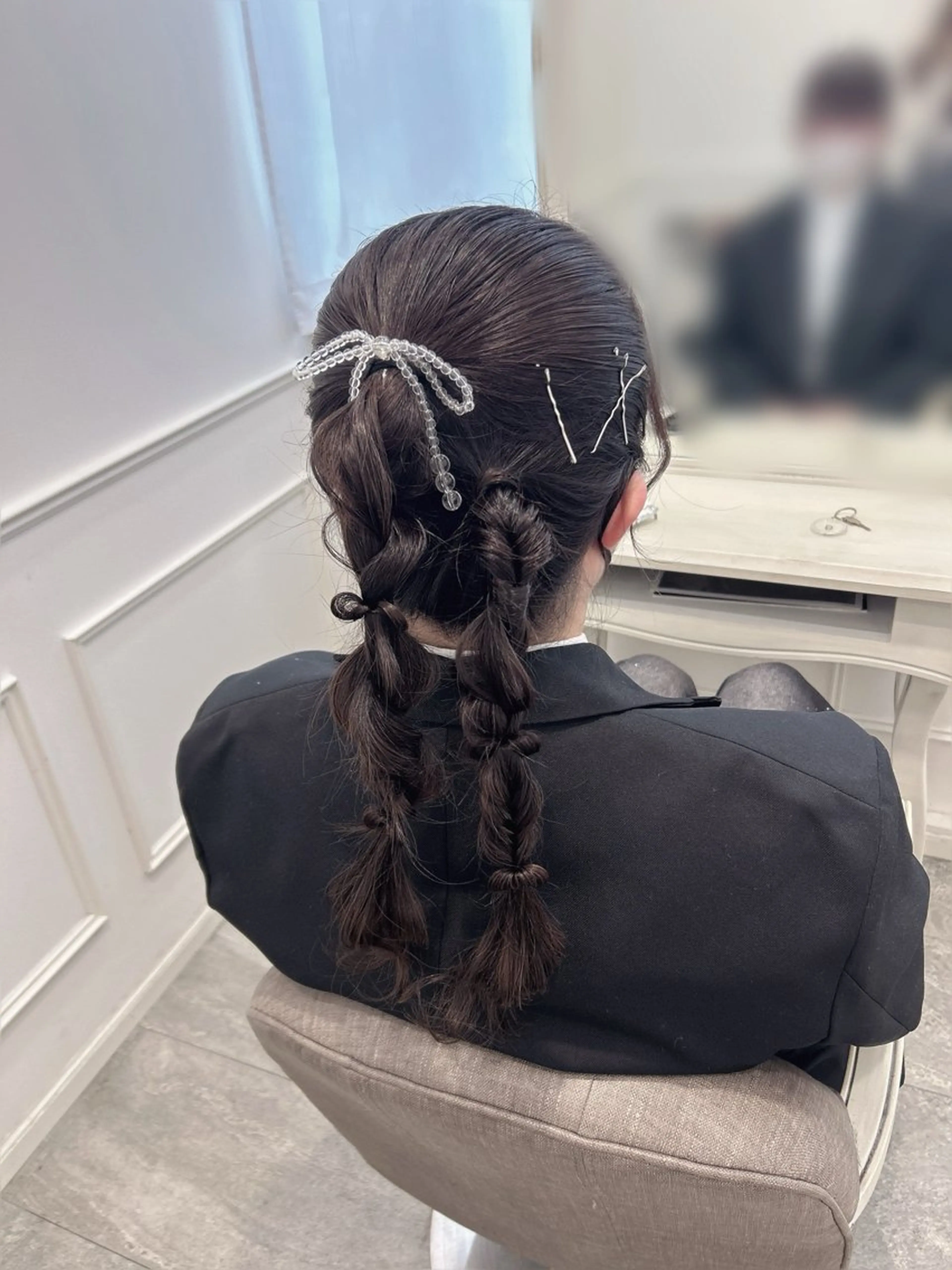 ロング ヘアアレンジ 天野 優希のヘアスタイル