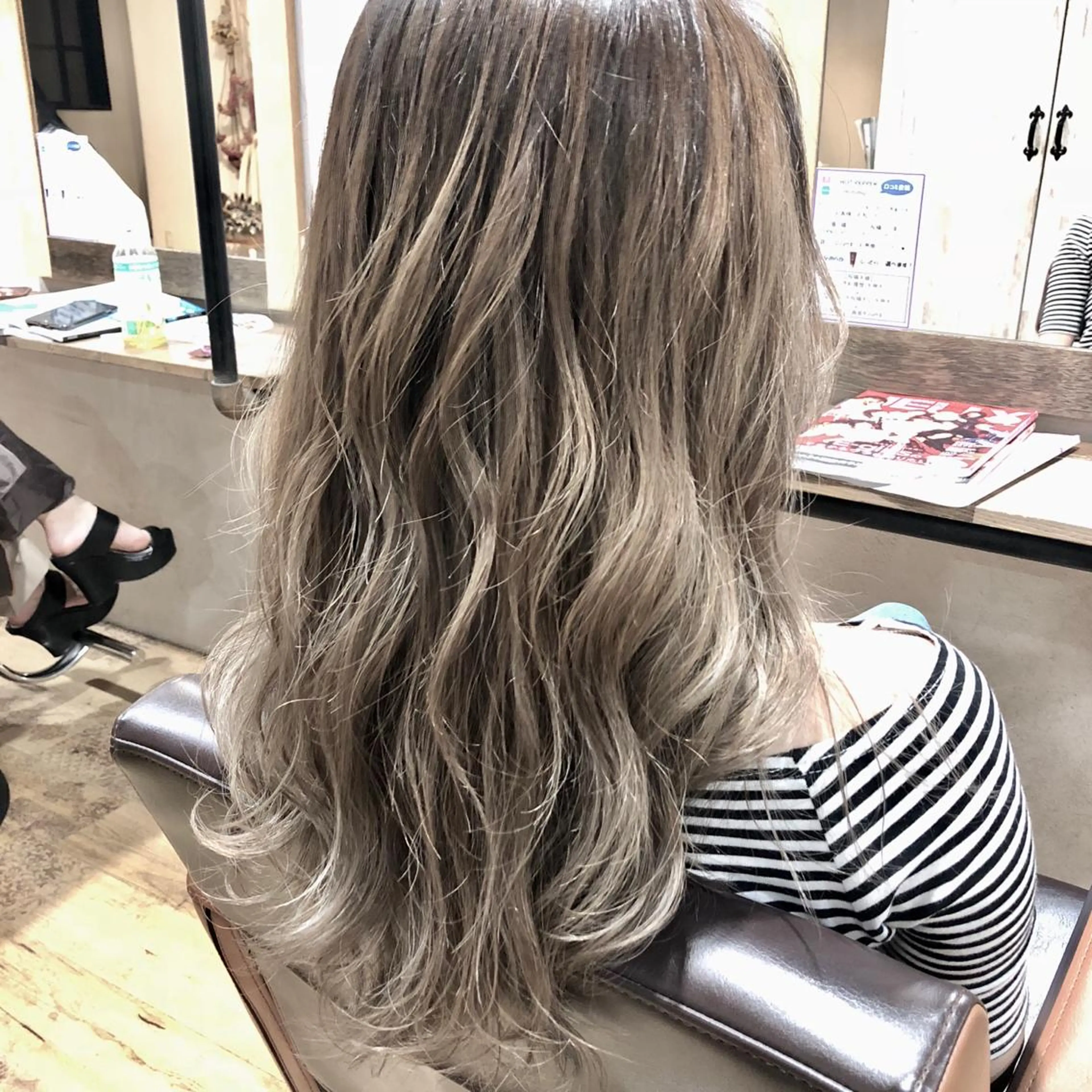 ロング カラー パーマ ヘアアレンジ メンズ キッズ 髪質改善LINKTH久喜所属・【髪質改善】関根 拓斗のヘアスタイル