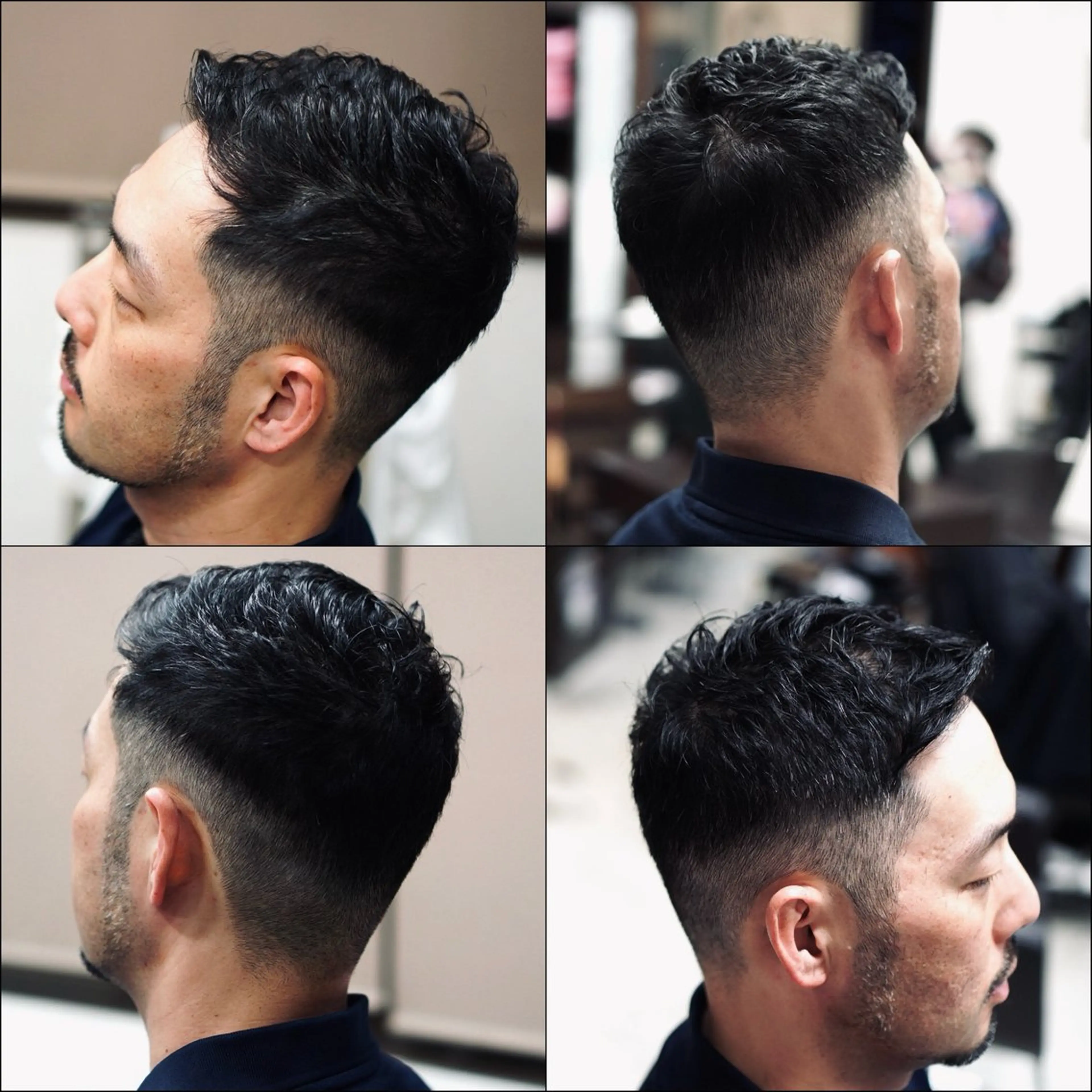 ショート メンズ カット 中島 剛のヘアスタイル