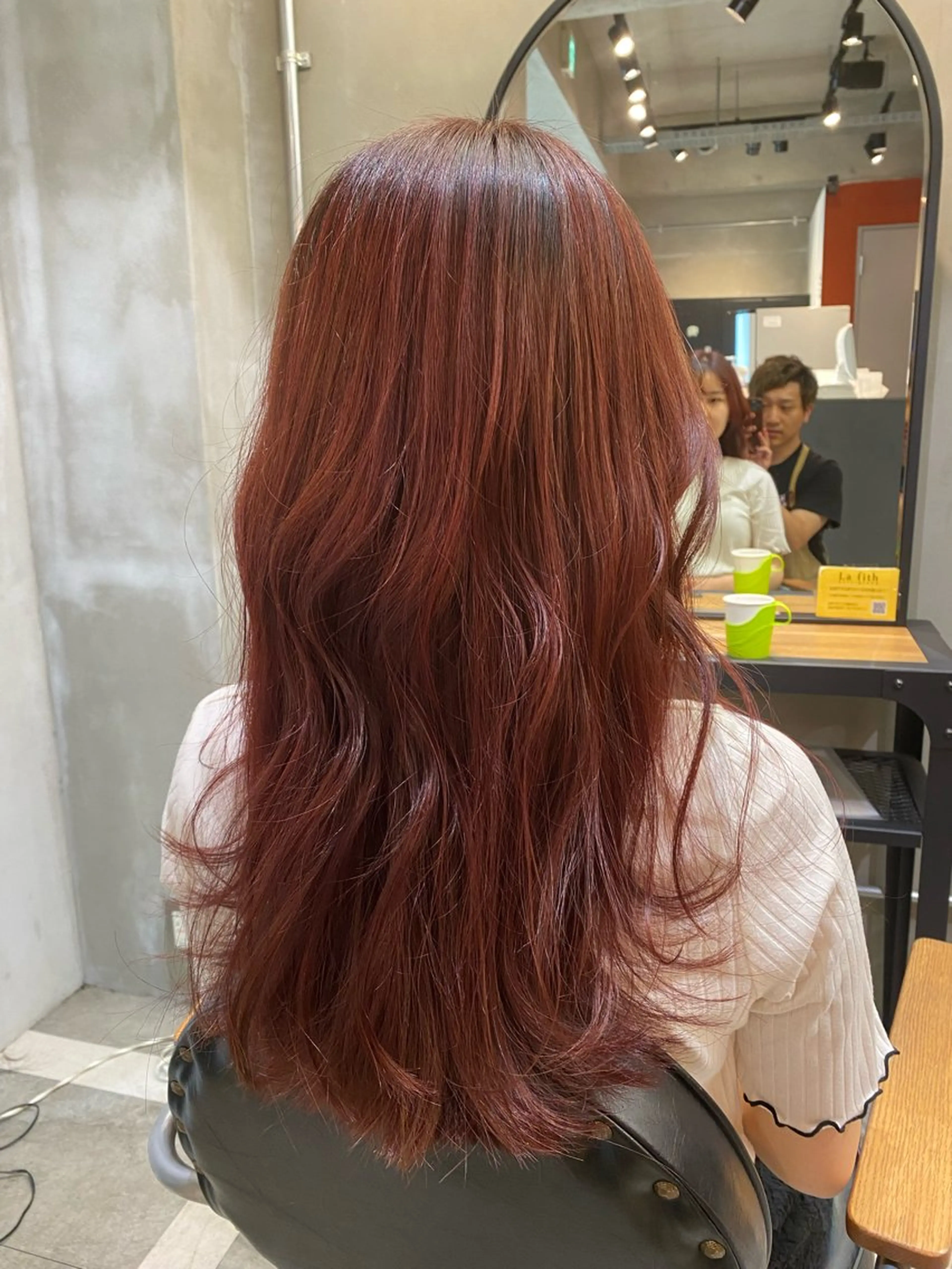 カラー ベージュカラー ピンクカラー ピンクベージュ La fith hair leaf所属・syuyama shinichiのヘアスタイル