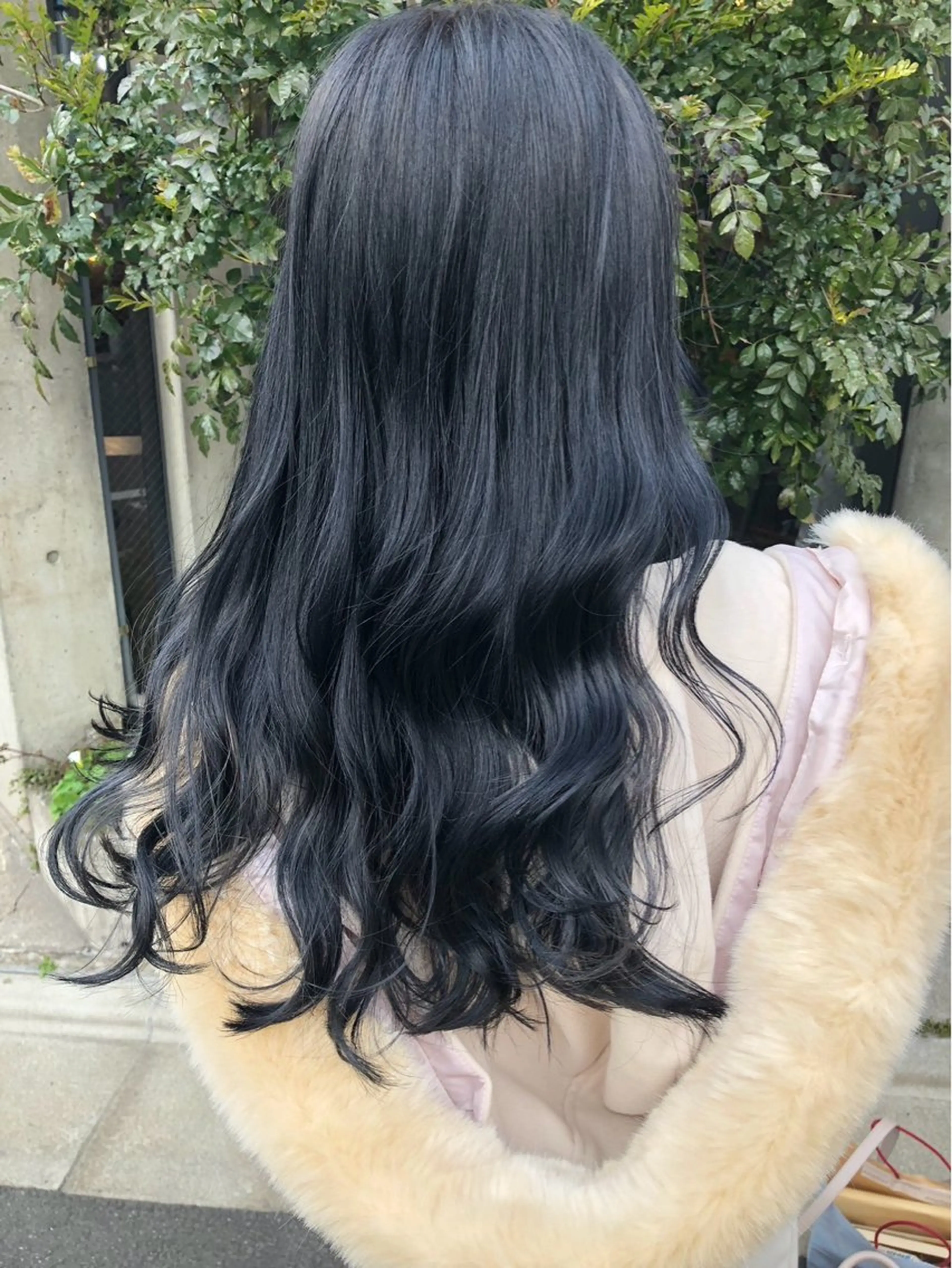 ロング カラー 小澤 わかなのヘアスタイル
