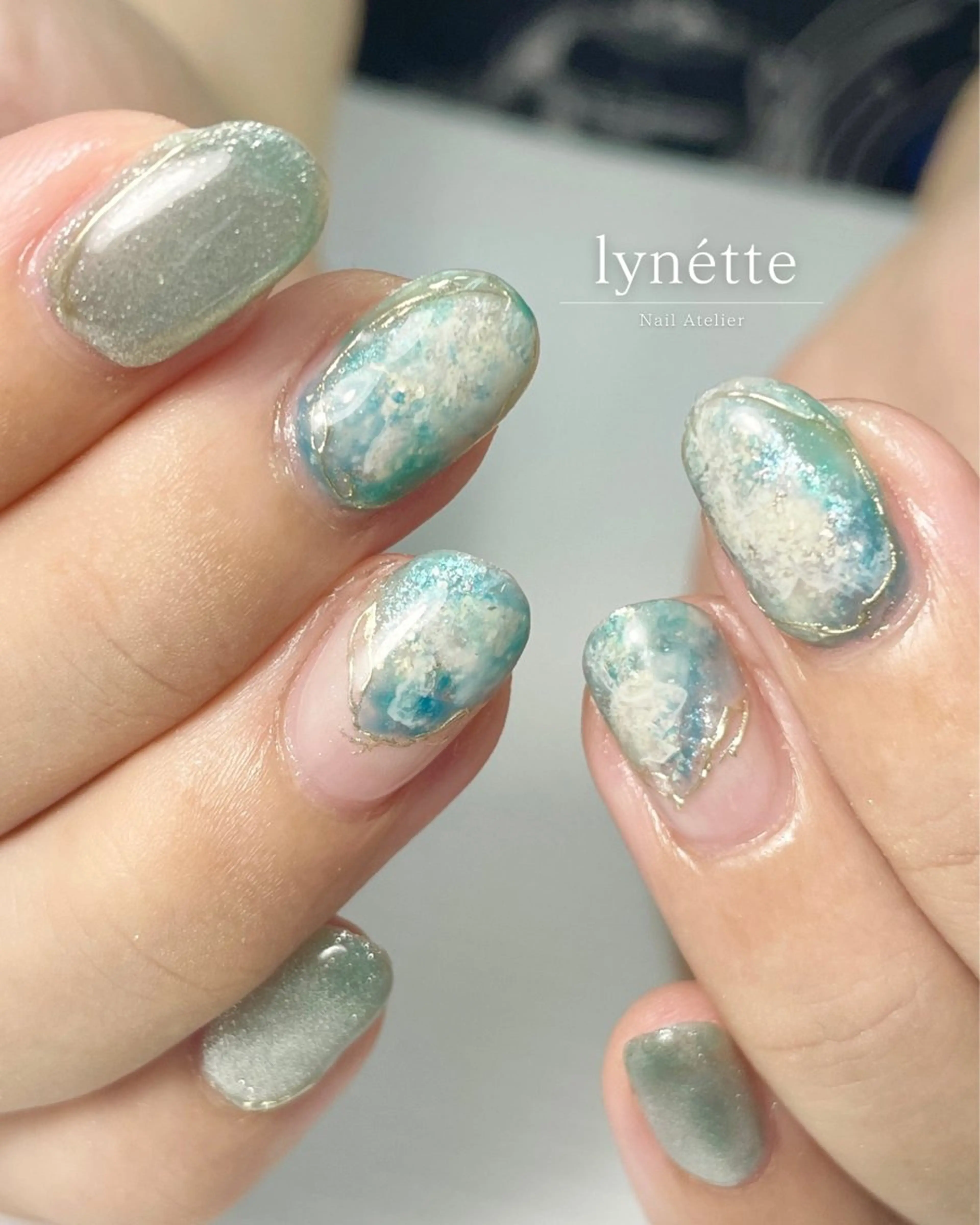 ネイル Nail Atelier lynétte所属・lynétte 那覇ネイルサロンのネイルデザイン