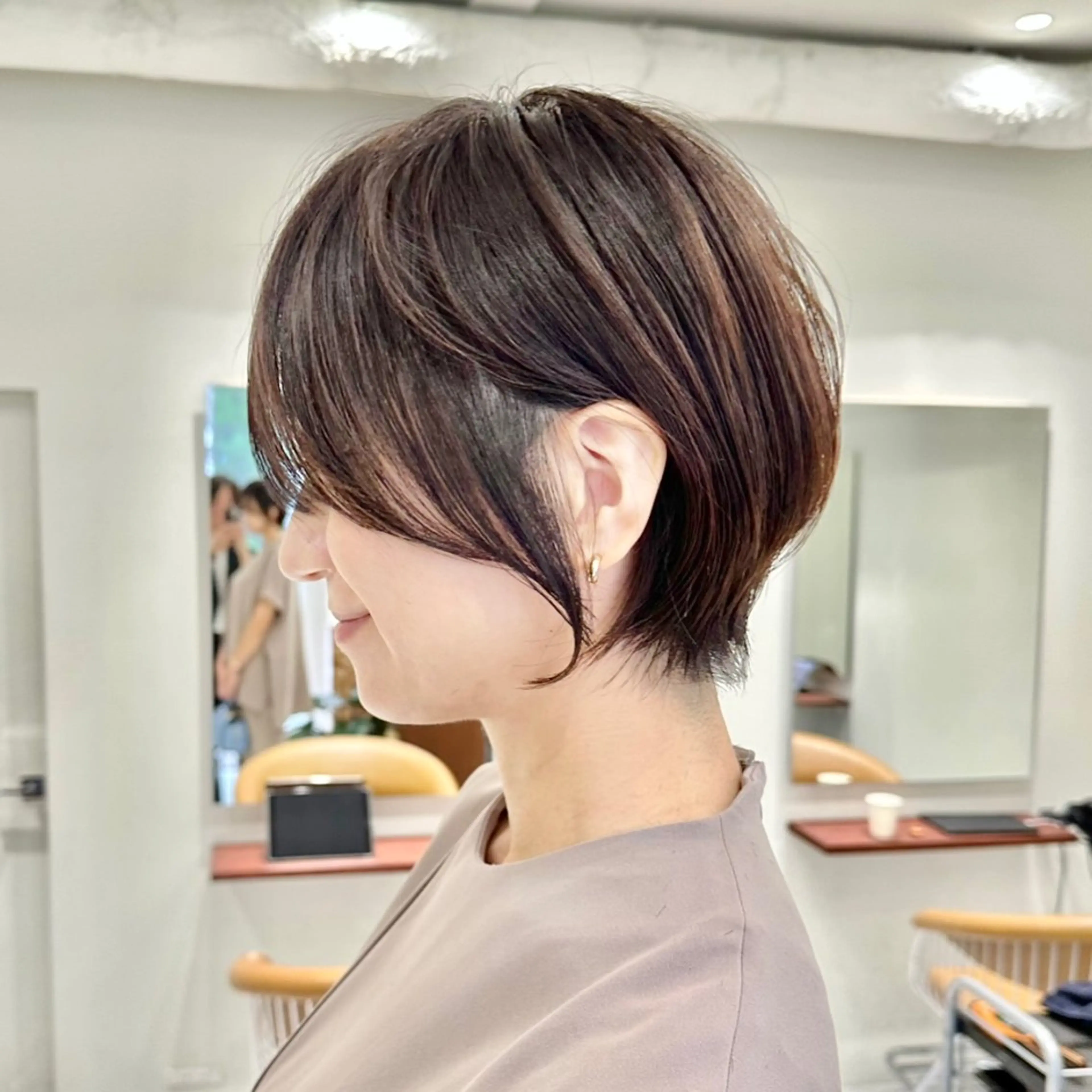 ショート カット ヘアカラー トリートメント ショート特化✨ 津々美のヘアスタイル