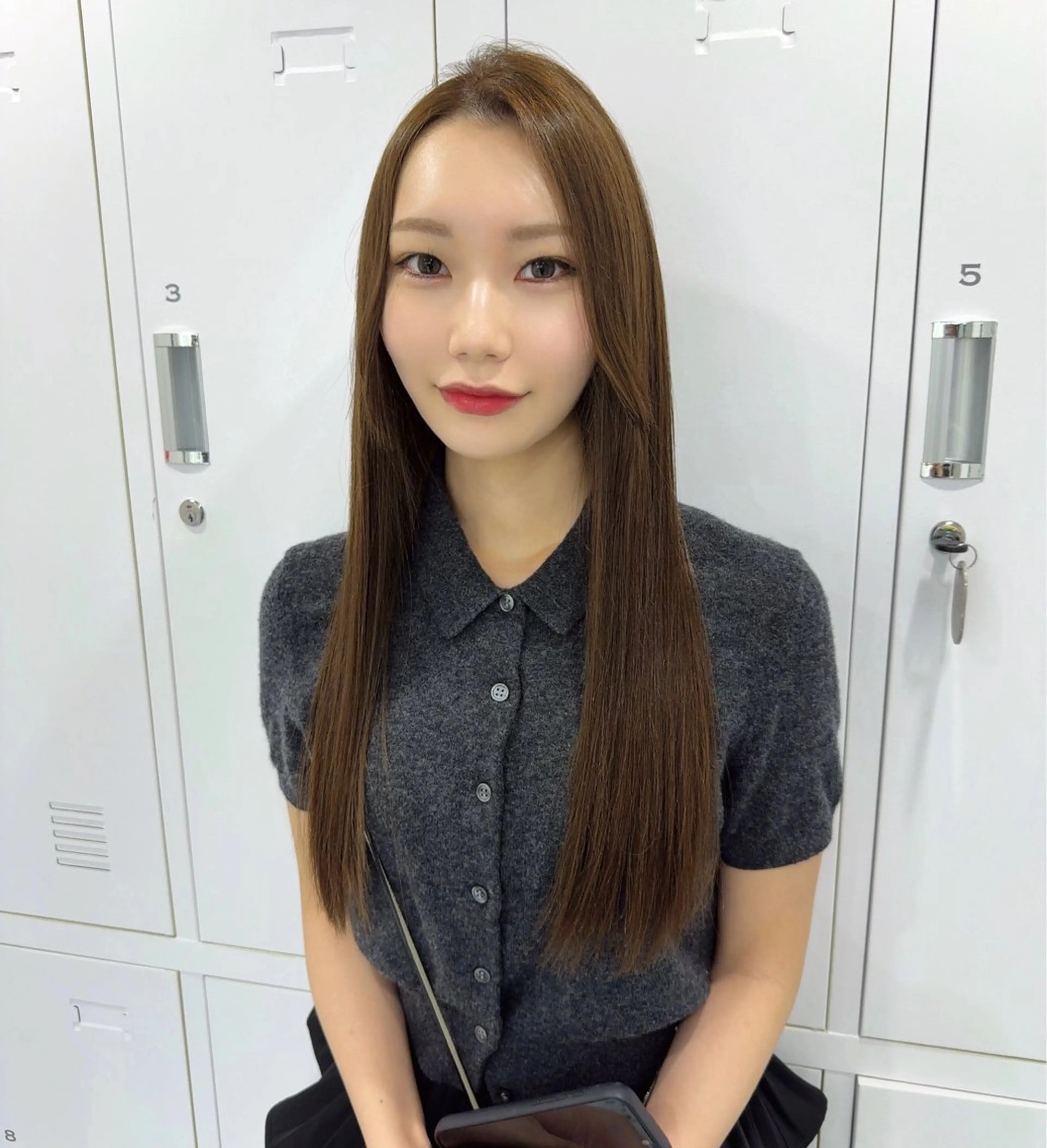 ロング ヘアカラー トリートメント Sayaka ii+Uのヘアスタイル