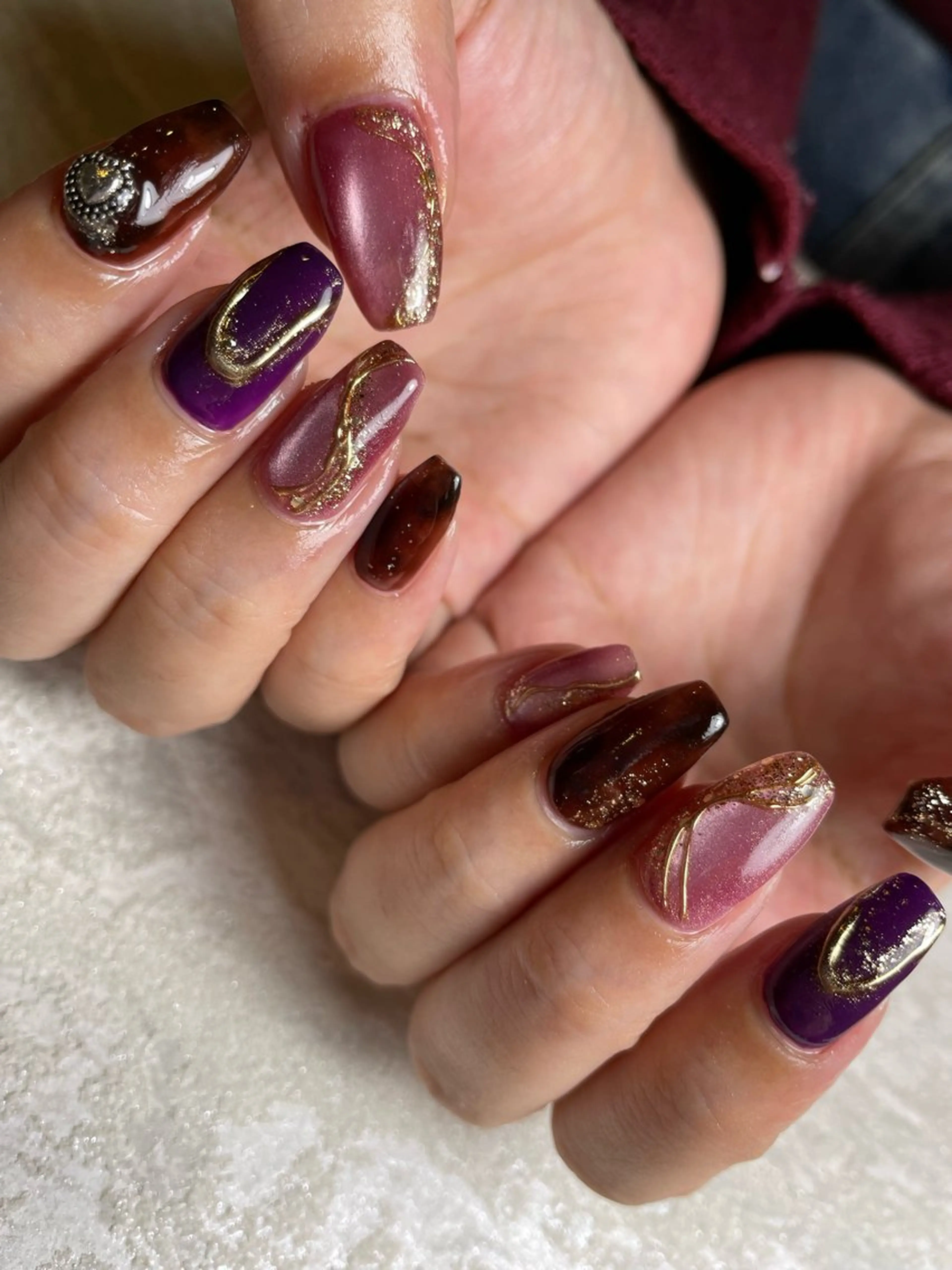 ネイル ニュアンスネイル ハンドネイル G's  nail所属・横浜本郷台駅 《G's nail》のネイルデザイン