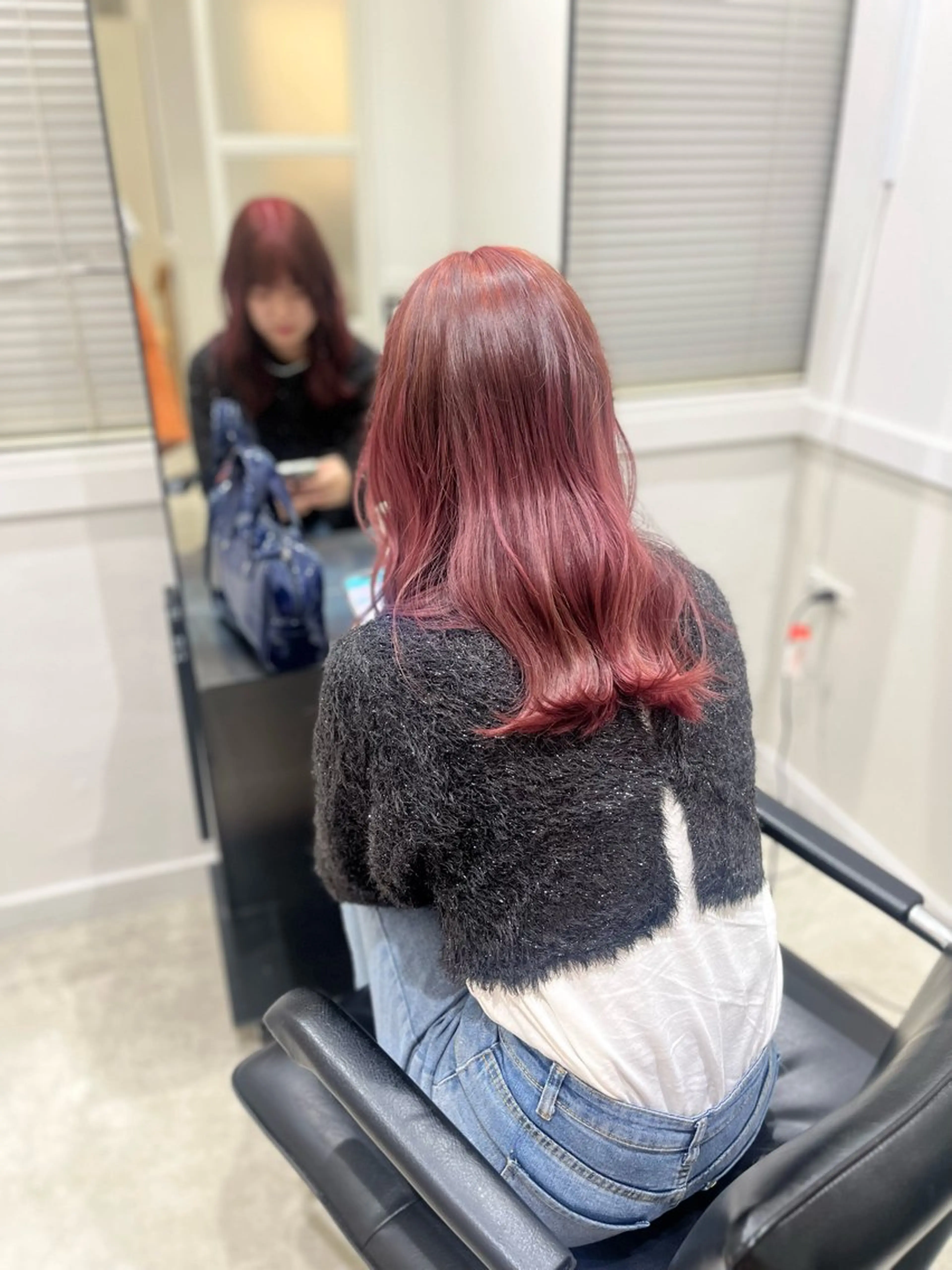 セミロング カラー ブリーチ ブリーチなしカラー 髪質改善 トリートメント ヘアカラー トリートメント Go   Today シェアサロン 横浜店所属・【ただの天才 🎨】のヘアスタイル