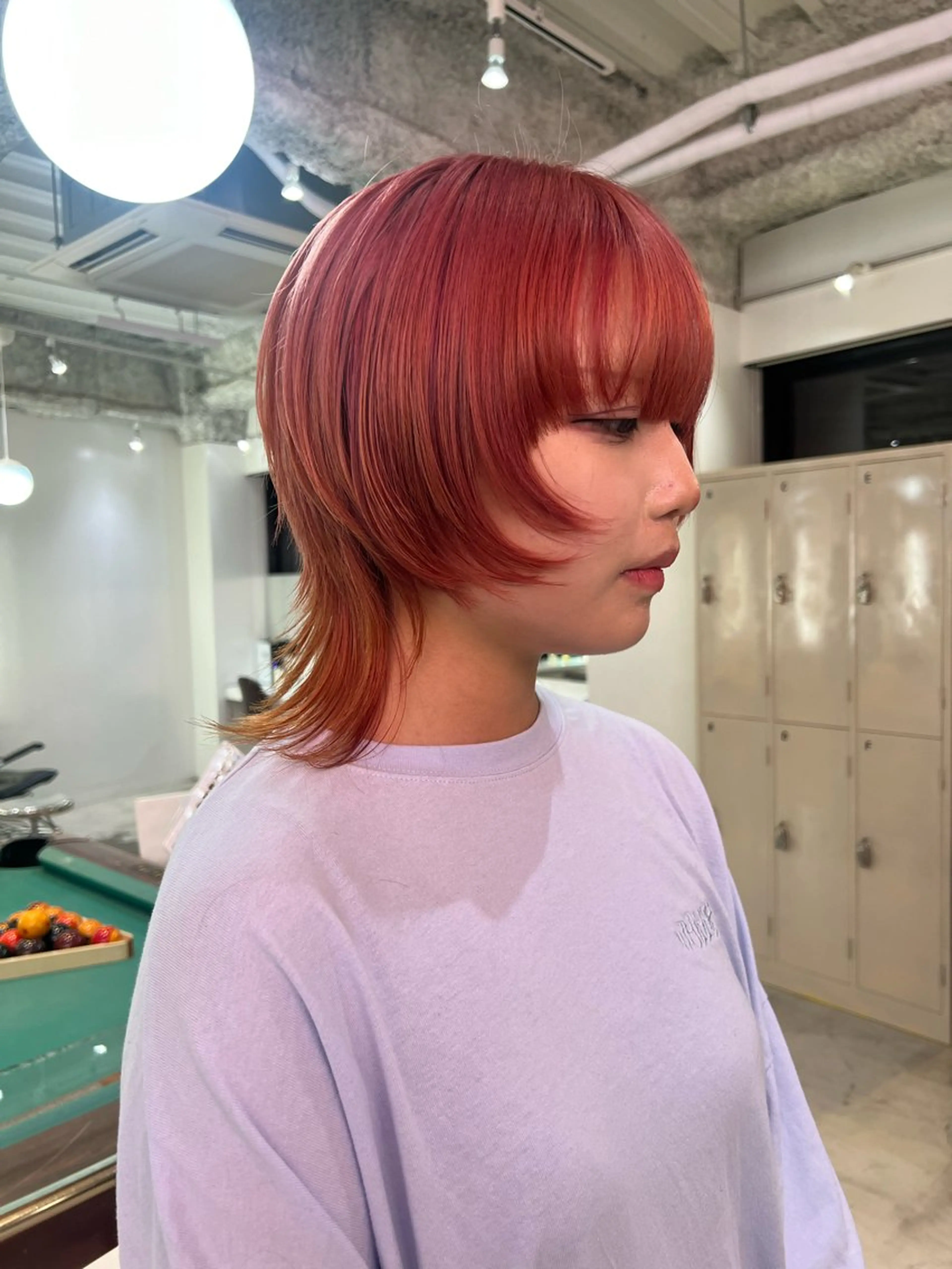 ミディアム カット ヘアカラー 💥ウルフカット デザインあんな💥のヘアスタイル