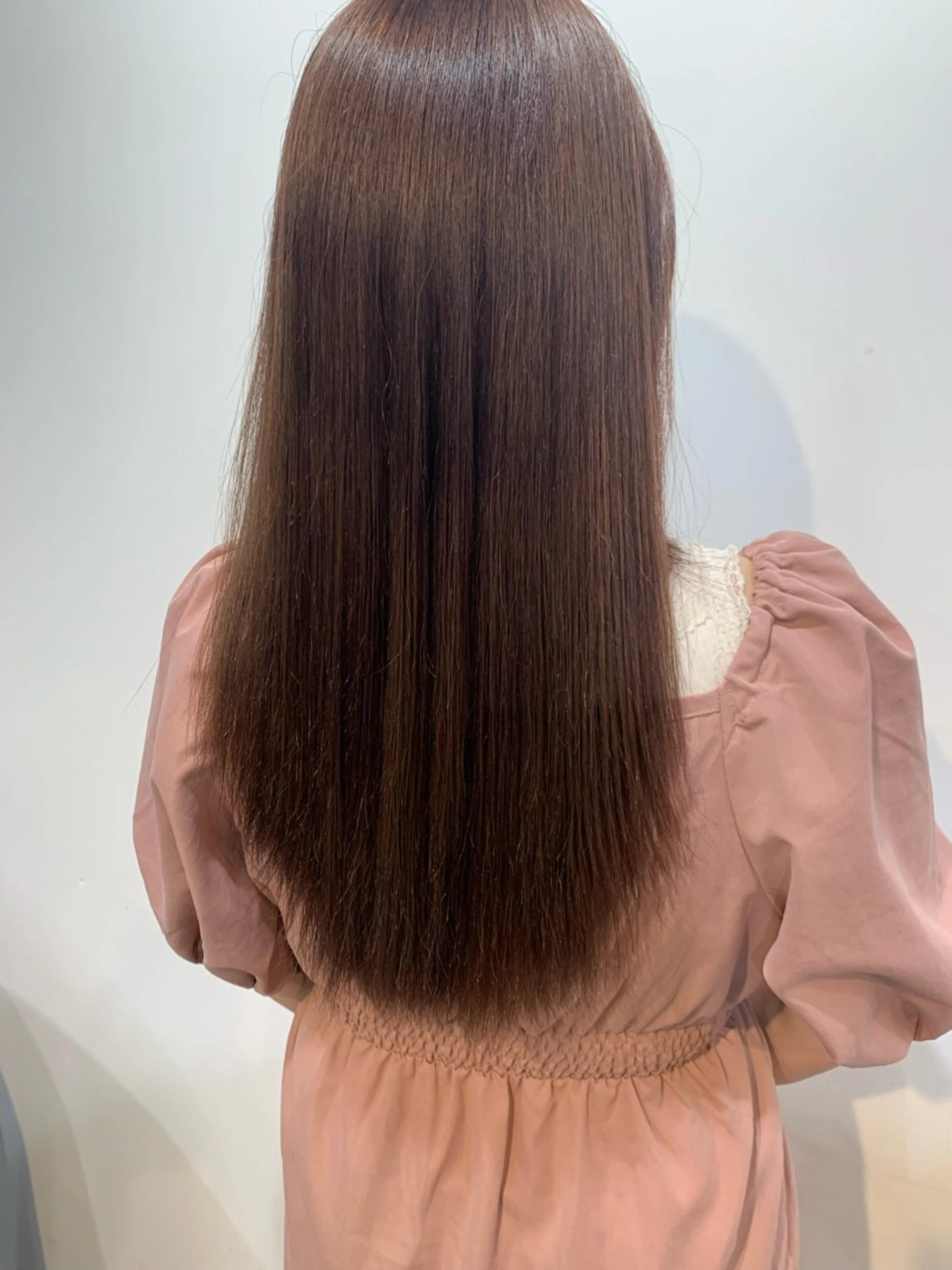 ロング カラー ヘアカラー トリートメント カットモデル/透明感 艶カラー/Rinのヘアスタイル