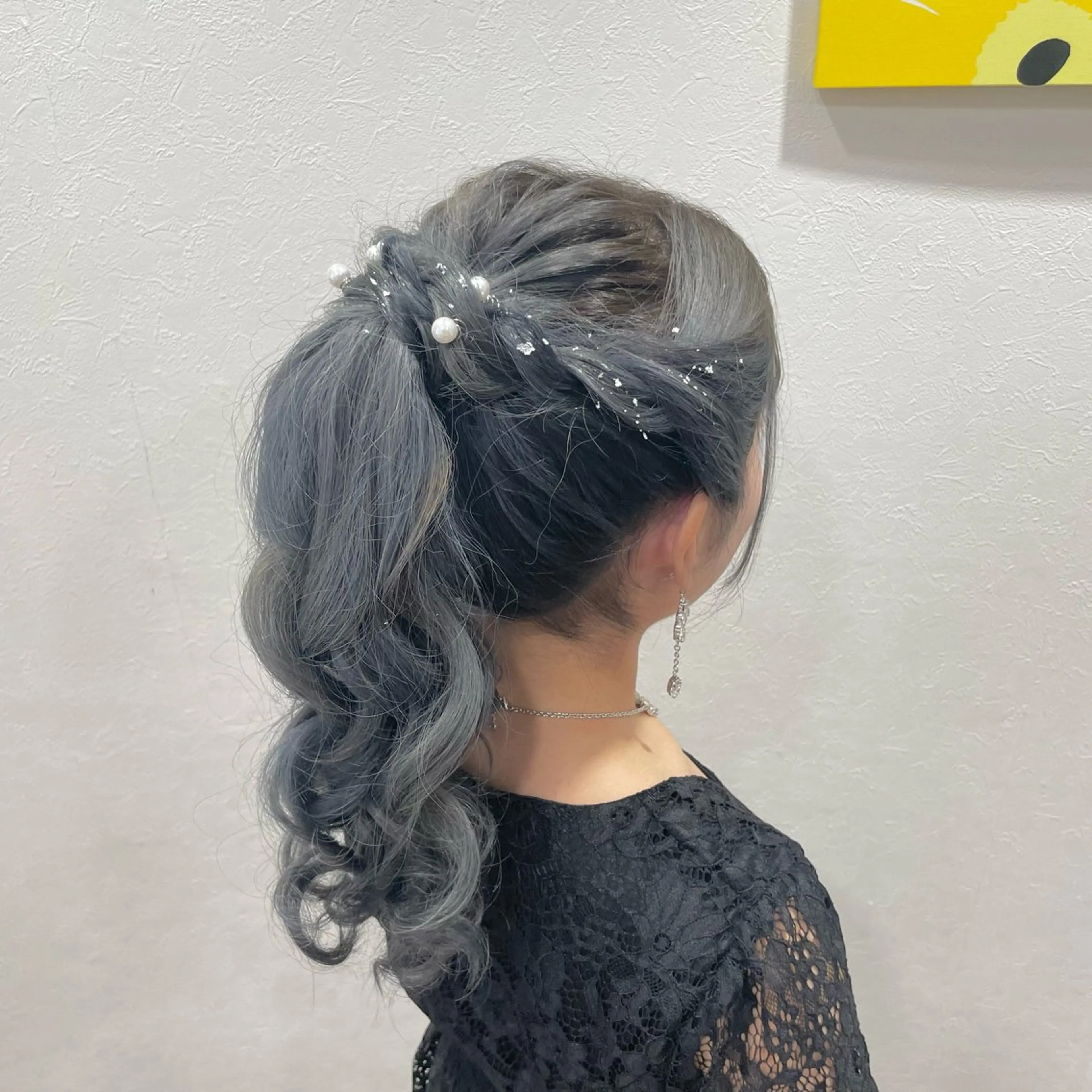 ヘアアレンジ ヘアセット アレンジ🎀ツヤ髪✨ 北野亜優実‪🌱‬のマツエク・マツパデザイン