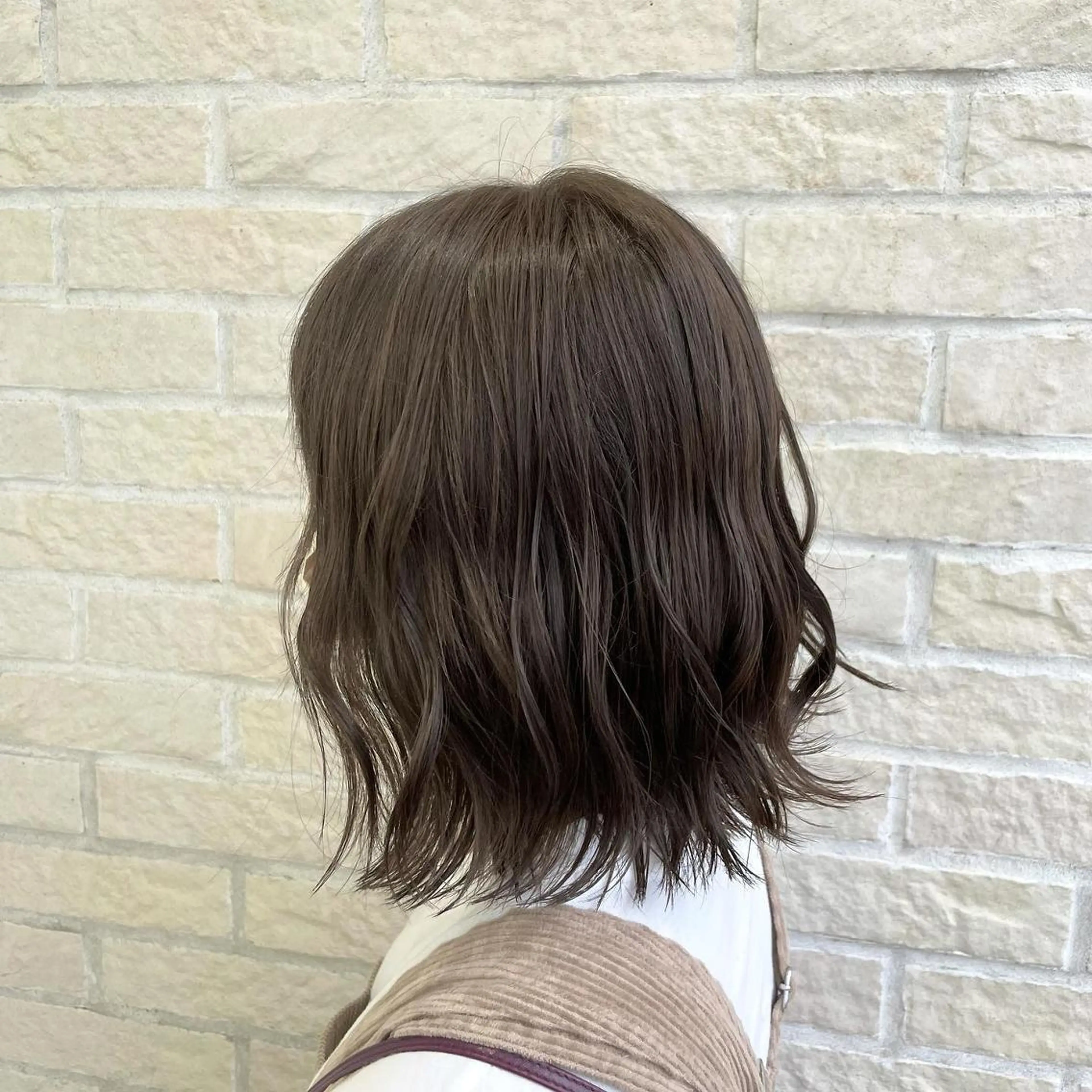 カラー ベージュカラー ブリーチ ブラウンカラー 透明感カラー デザインカラー 艶髪レイヤー屋さん 大澤竜馬のヘアスタイル