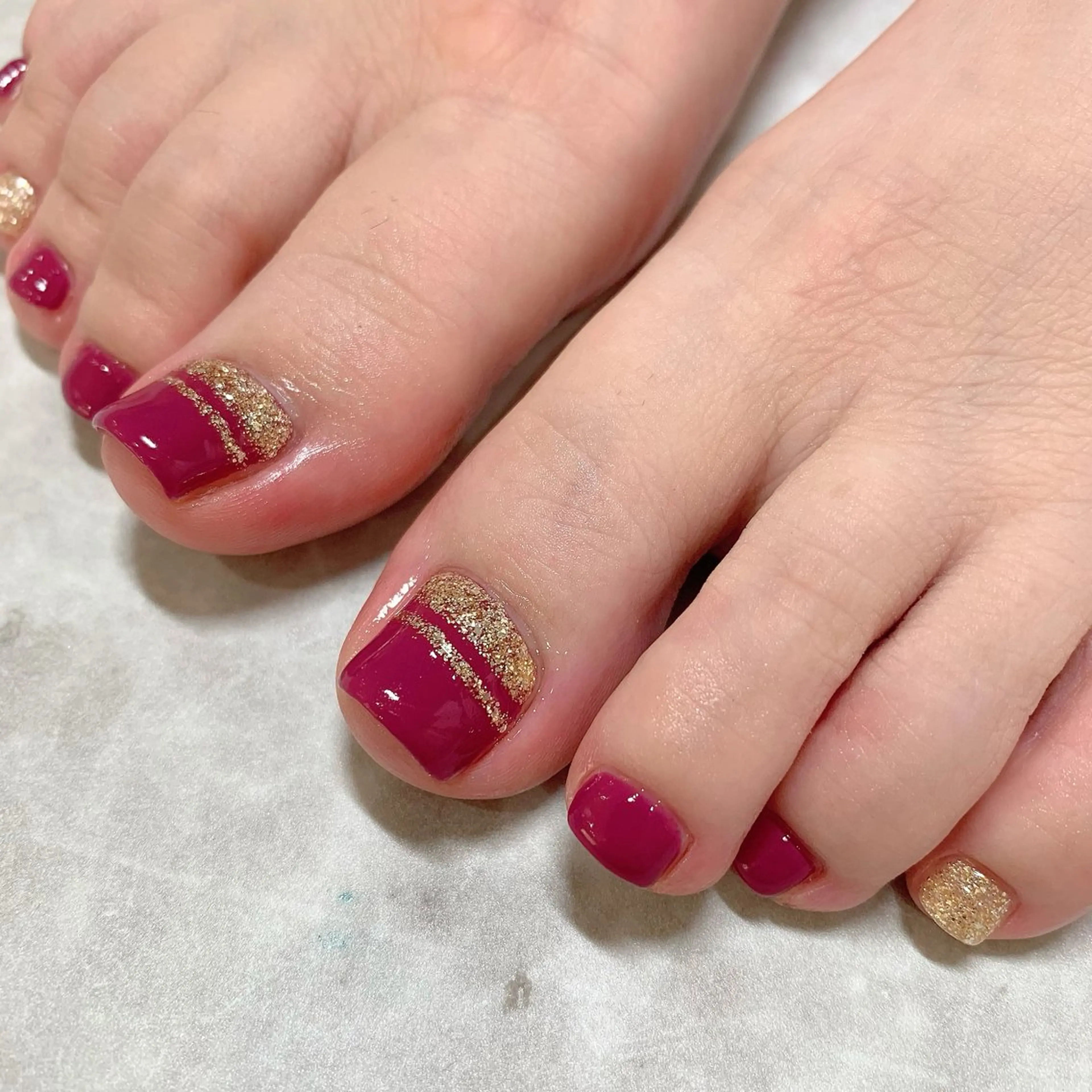 ネイル フットネイル Li-fra satomiのネイルデザイン