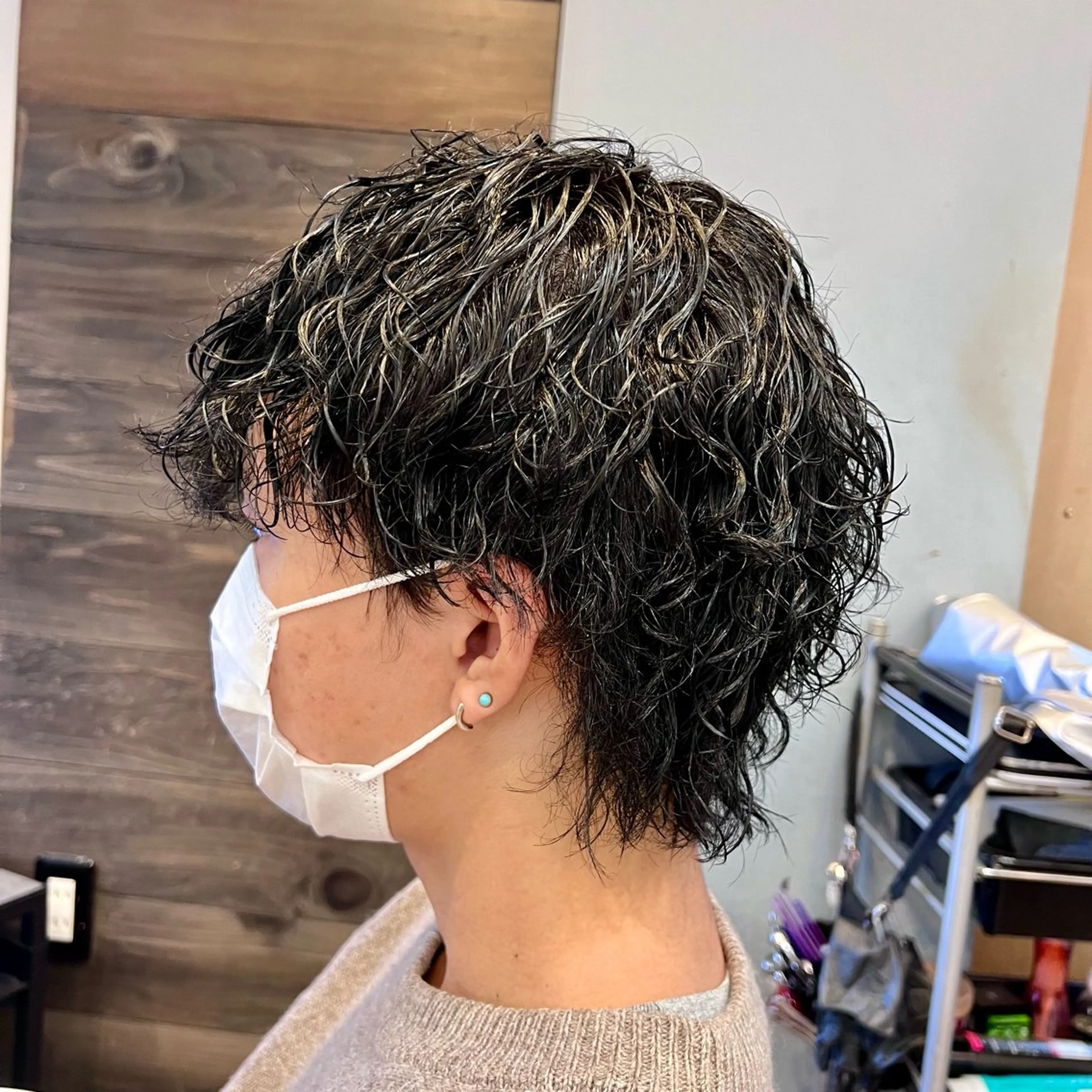 パーマ メンズ カット パーマ アグヘアーシータ所属・🤩メンズカット/ パーマ山本🤩のヘアスタイル
