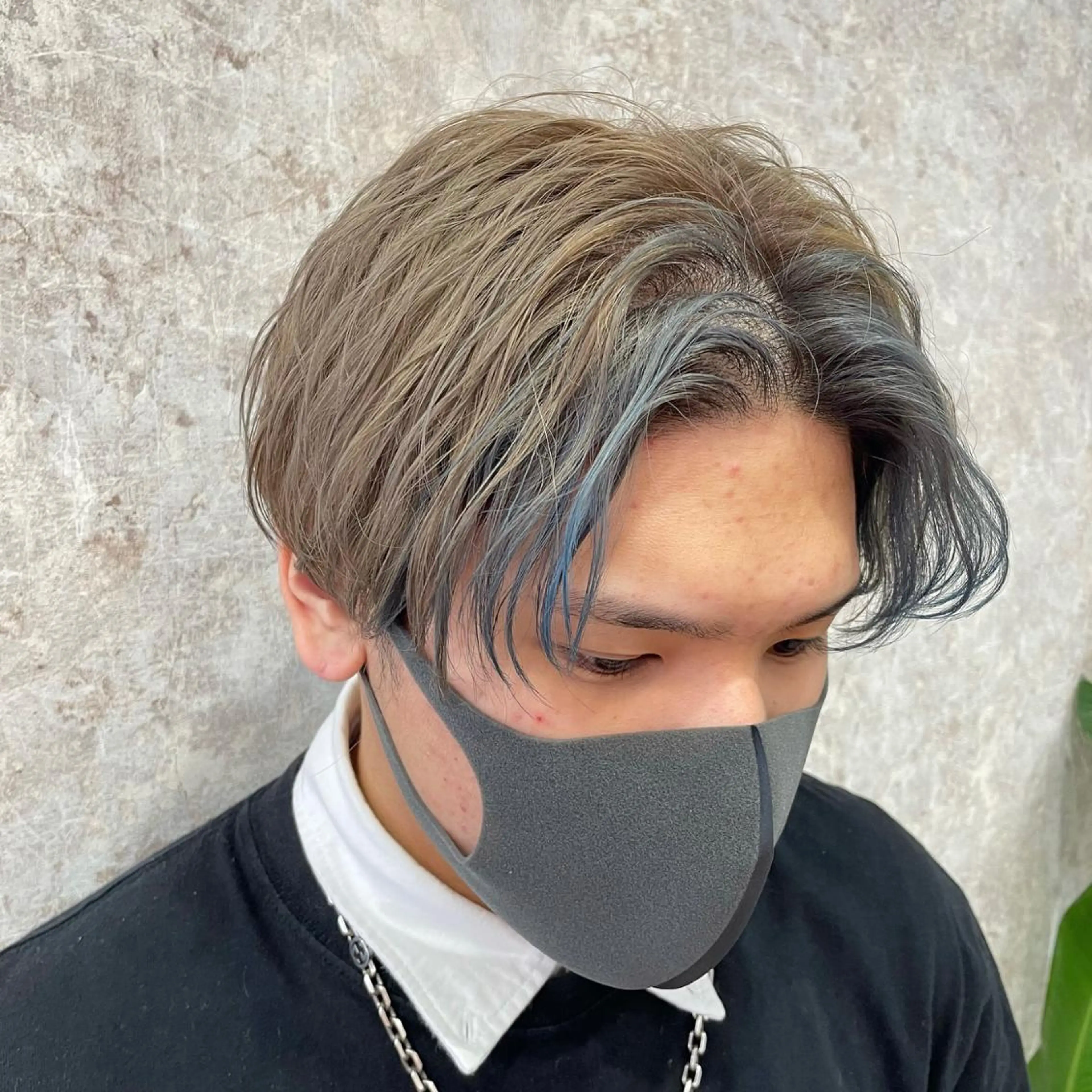 カラー メンズ piLLon/ RYUKAのヘアスタイル