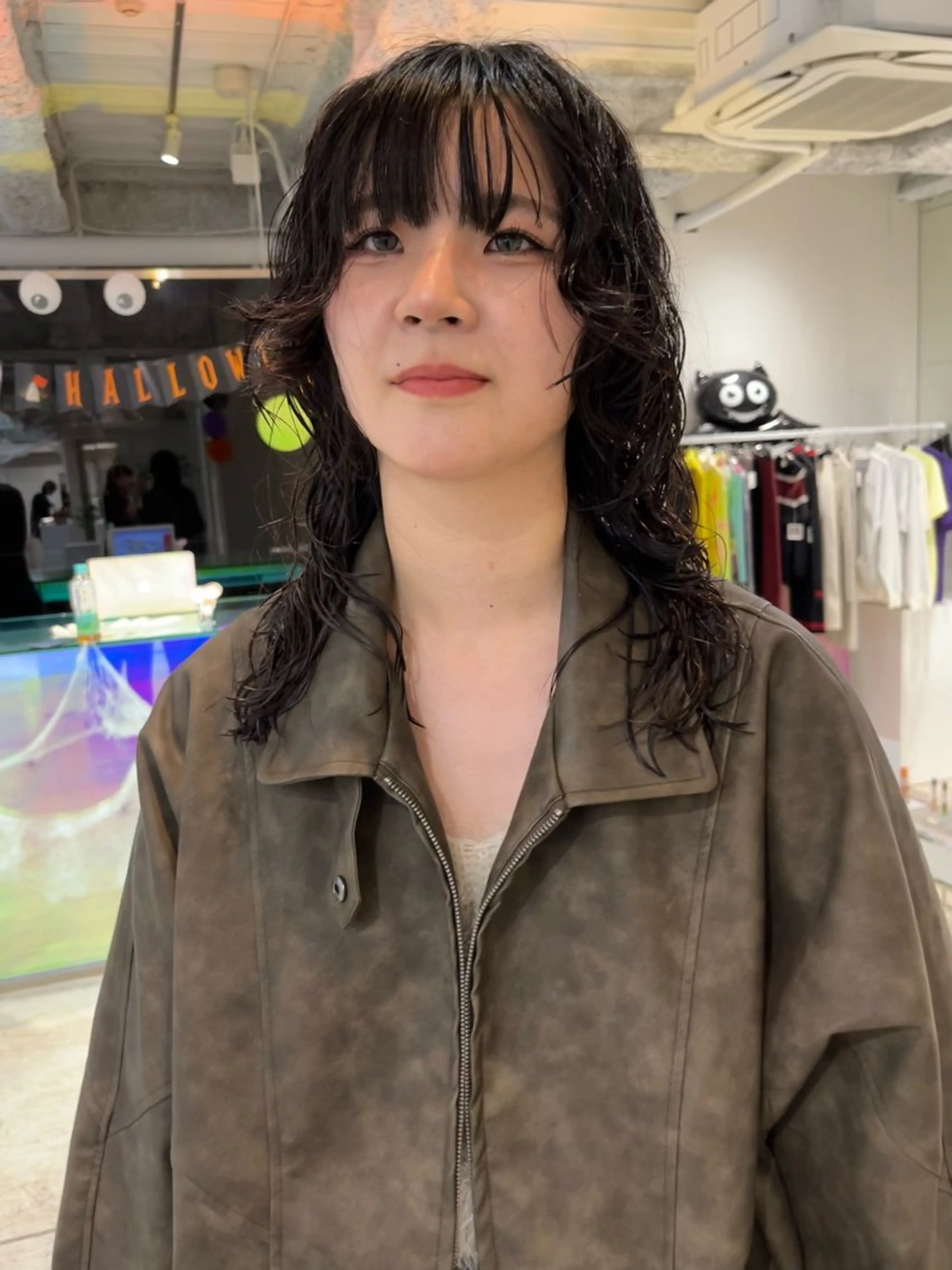 セミロング パーマ ANY／ Nanaのヘアスタイル