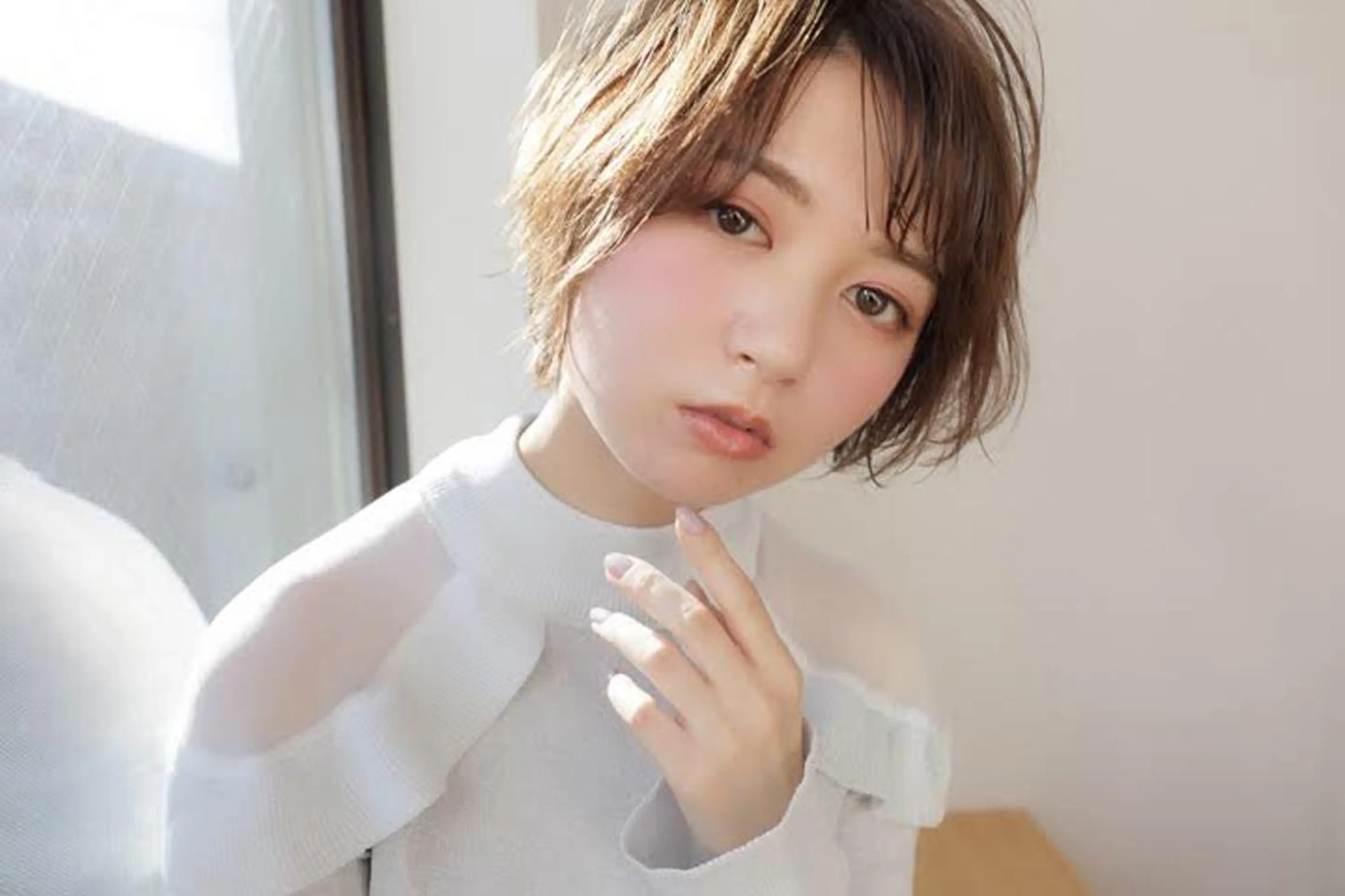 ショート カラー パーマ Always所属・Always Horiのヘアスタイル