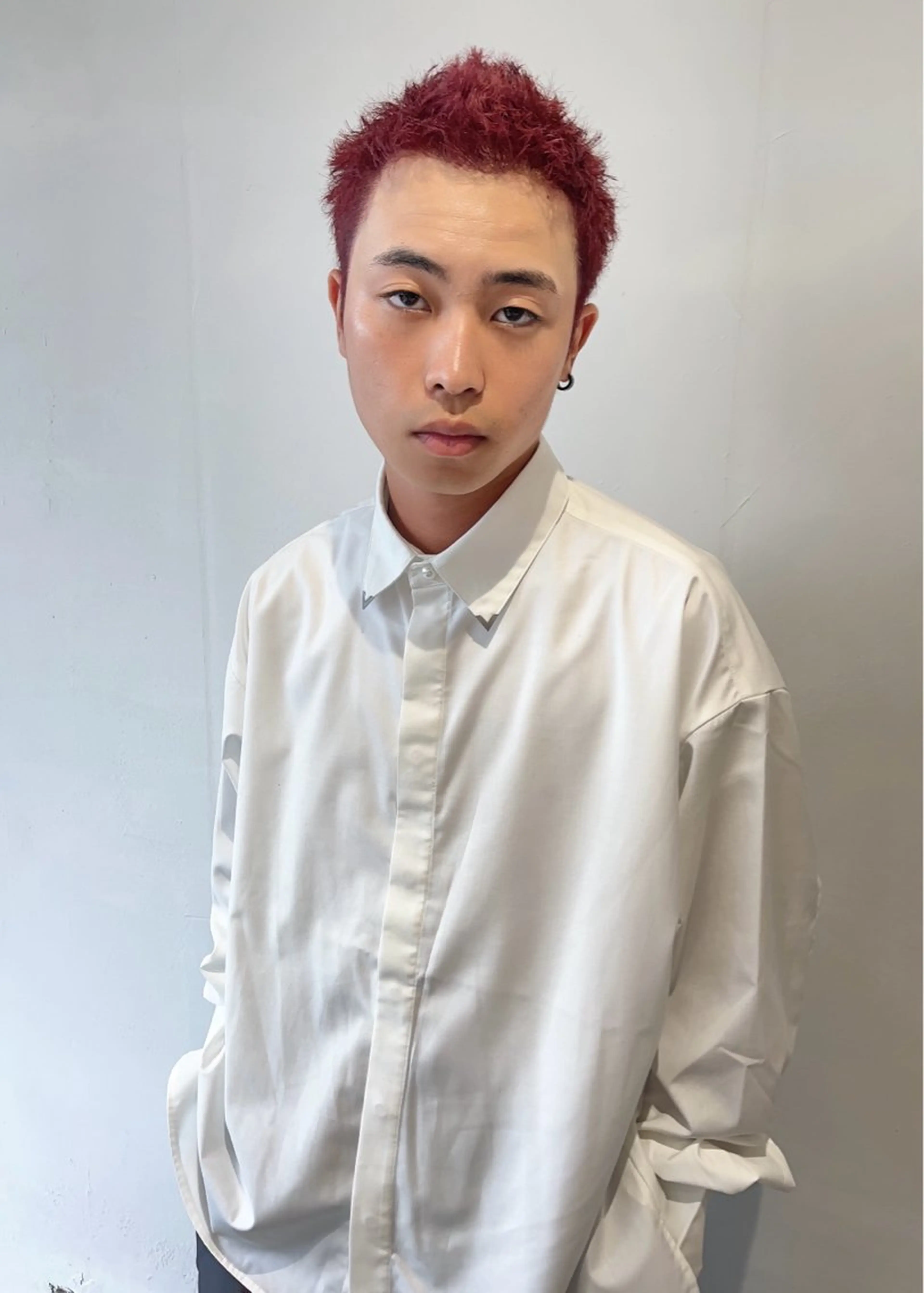 ショート カラー メンズ カット ヘアカラー ill副店長 立和田純也のヘアスタイル