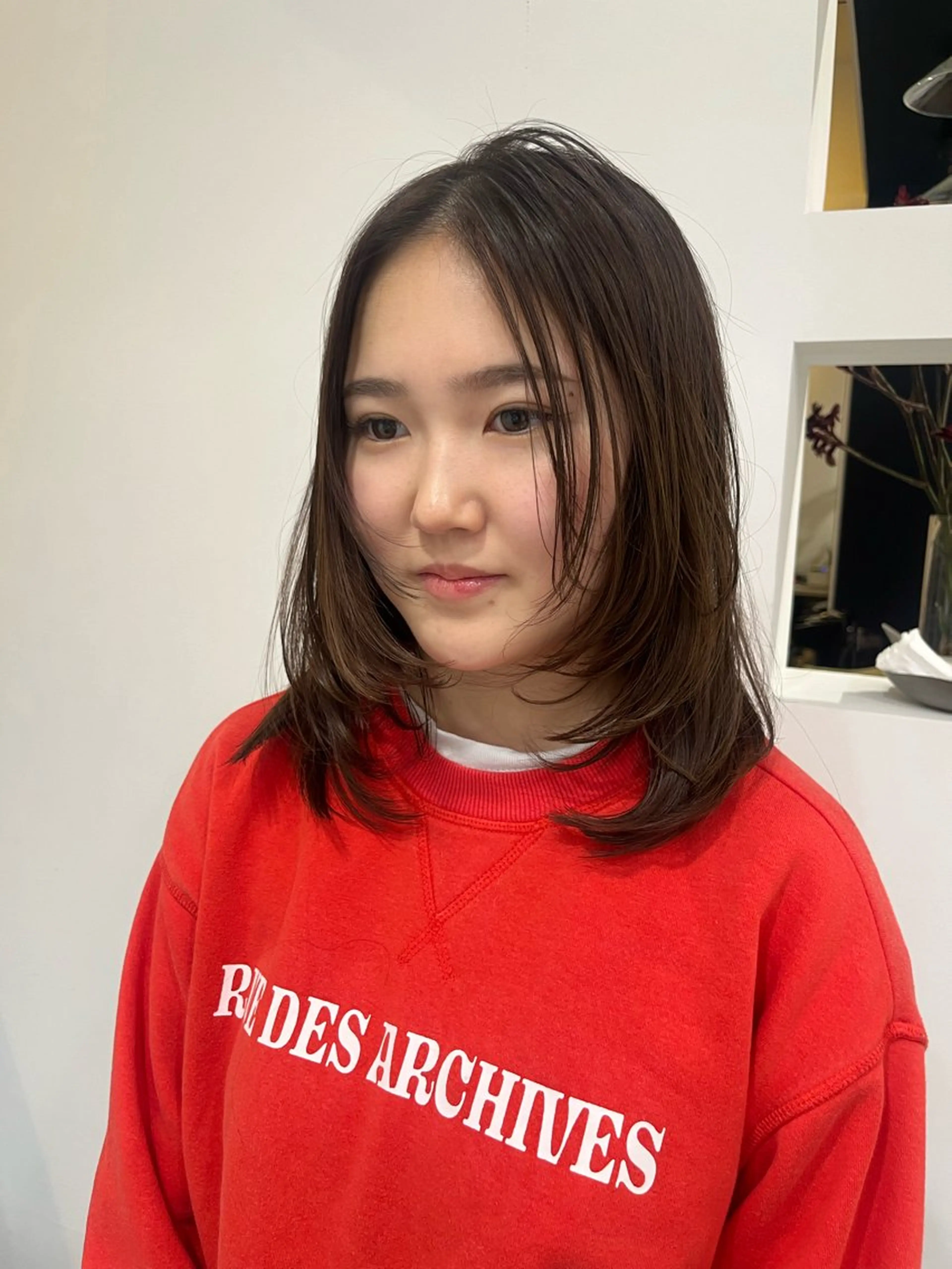 ミディアム 無料カットモデル‪✨ ✂️Nanami🌷のヘアスタイル