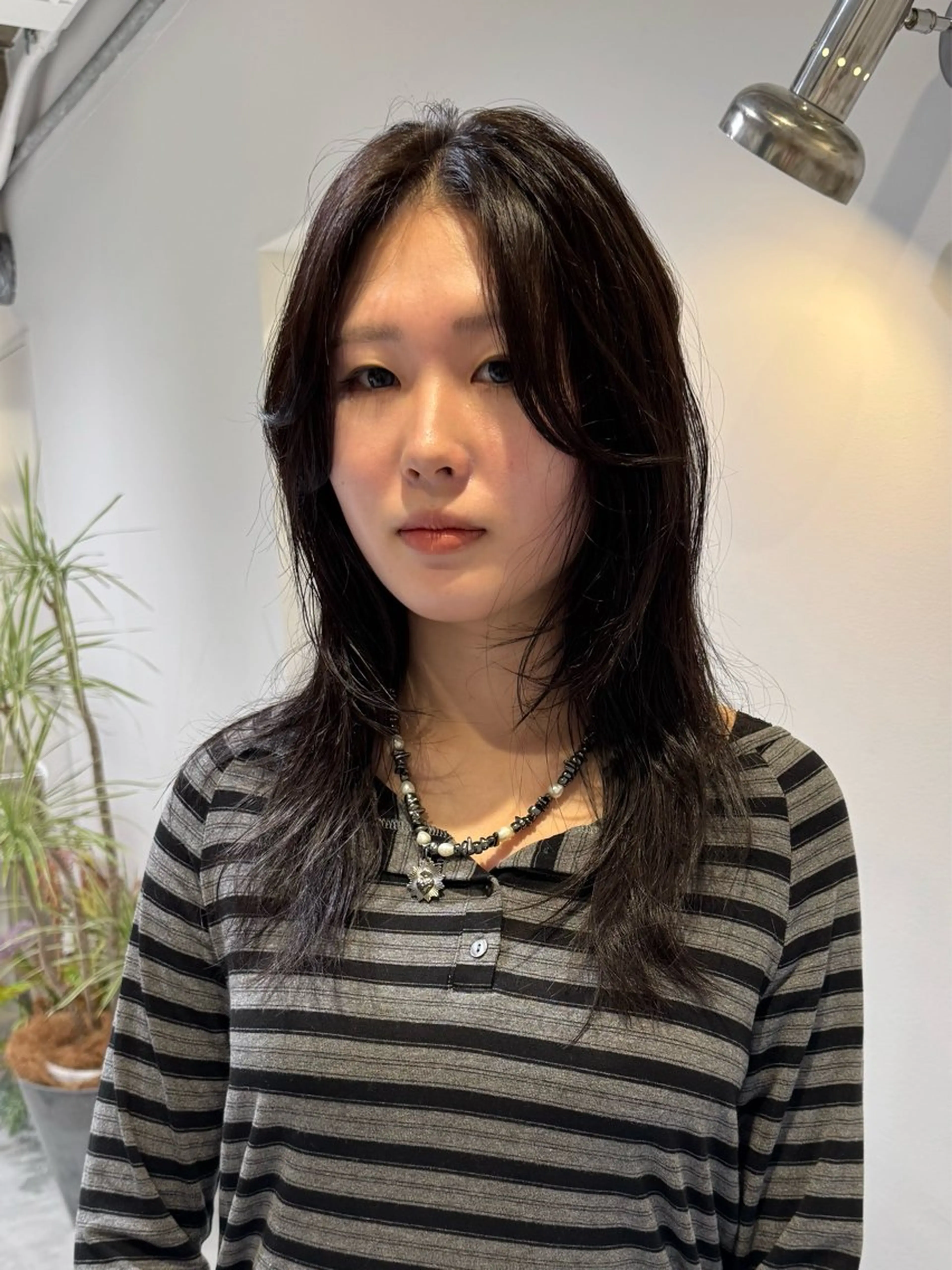 ロング カラー ハッシュカット ヘアカラー 透明感×レイヤーカッ ト🌼kiraraのヘアスタイル