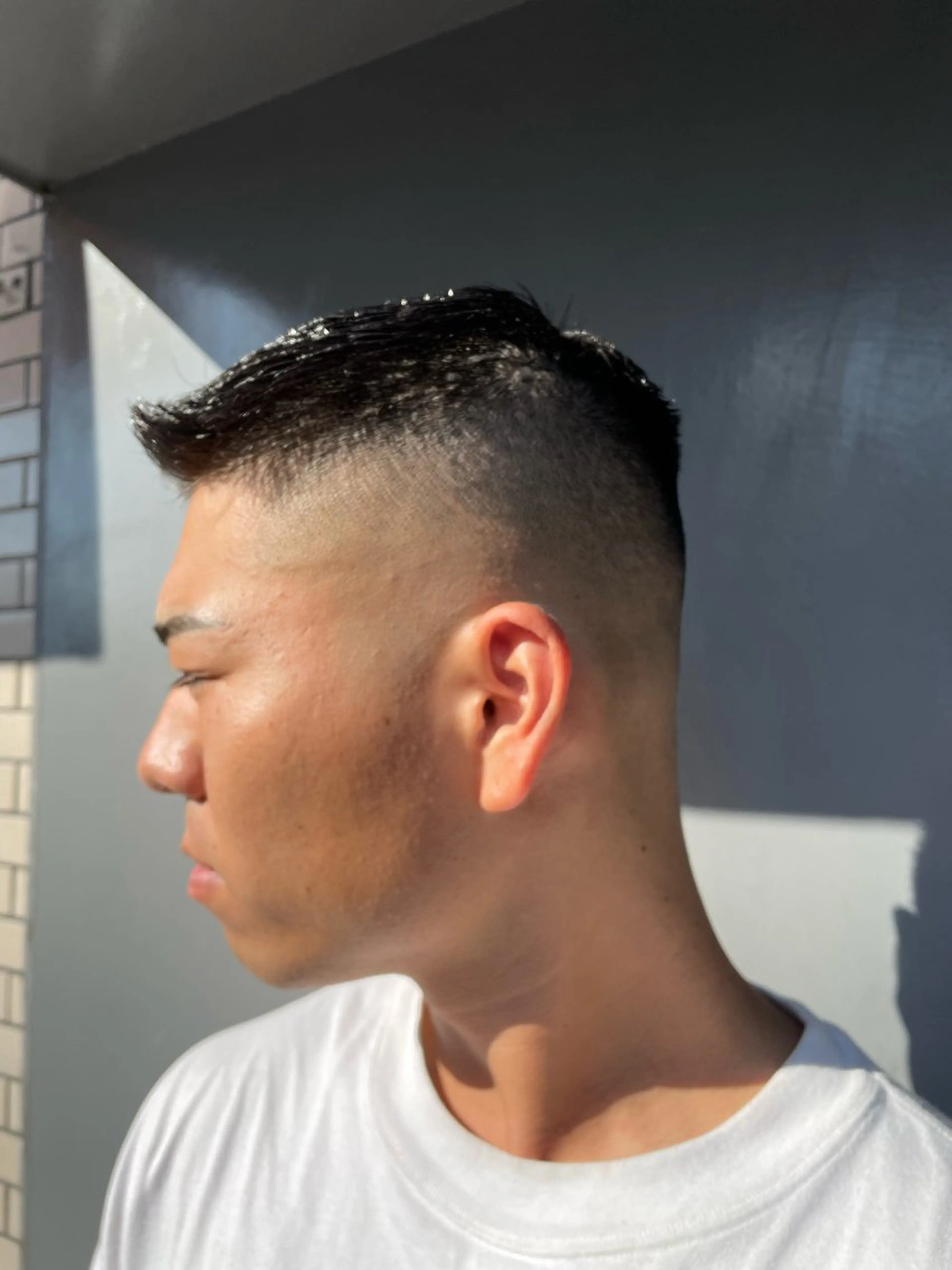 ショート メンズ フェードカット FADE&LINE登戸店所属・🔥メンズ専門 美容師🔥 柳澤陵心のヘアスタイル
