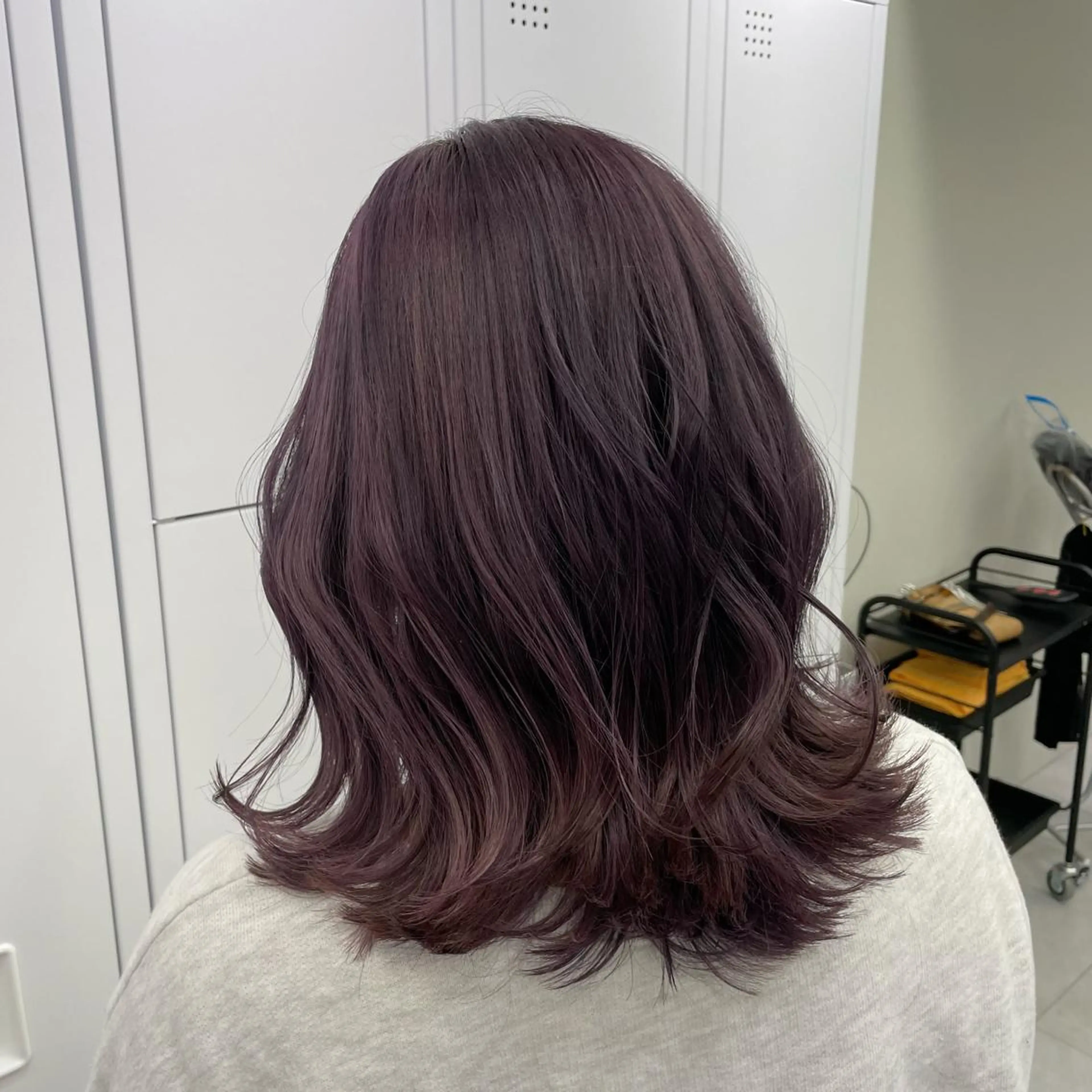 ミディアム カラー ate.心斎橋 RYUKAのヘアスタイル