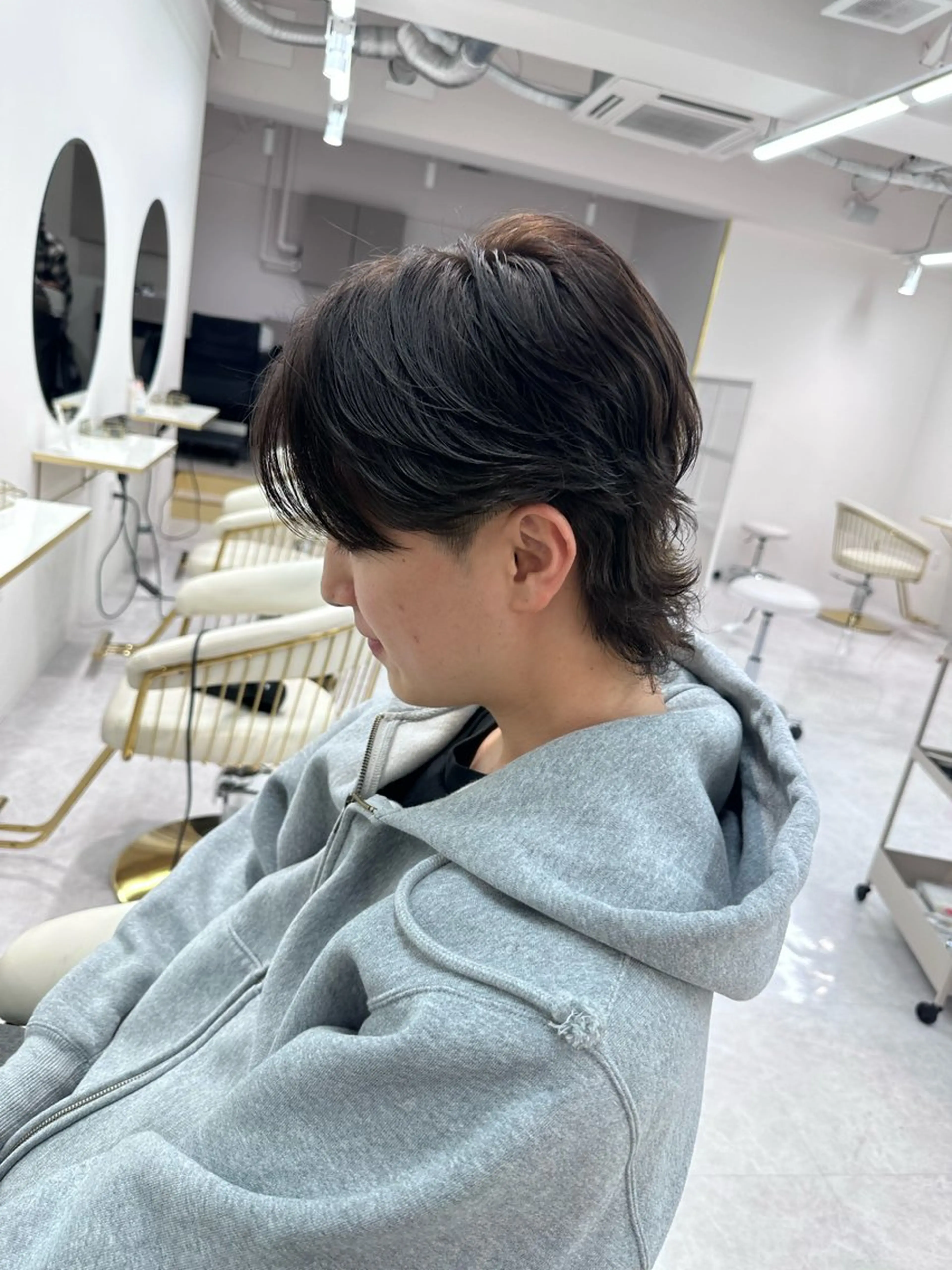 パーマ メンズ 艶髪カラー RIKU🎈のヘアスタイル