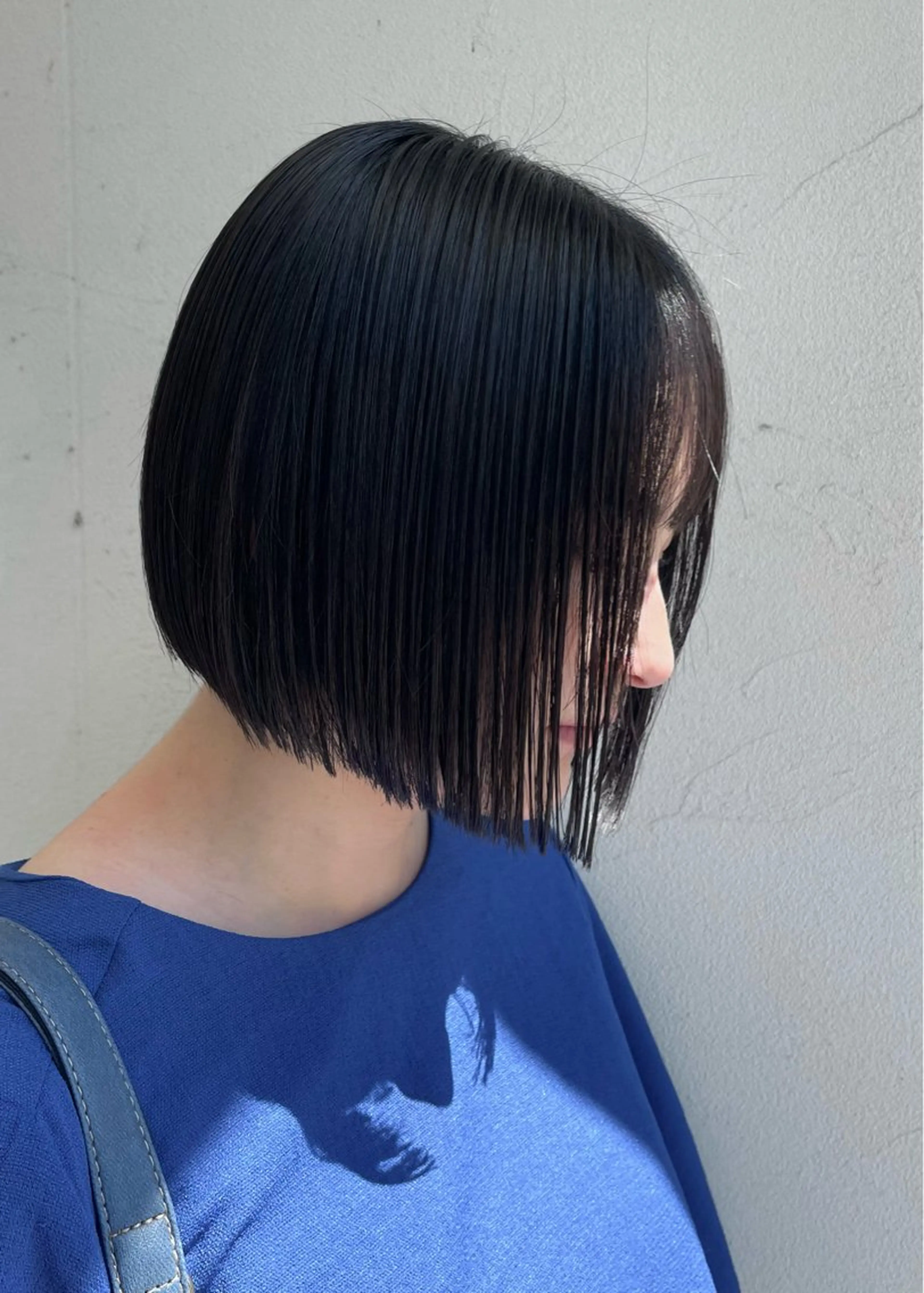 ミディアム カット ヘアカラー トリートメント 若杉 一葉のヘアスタイル