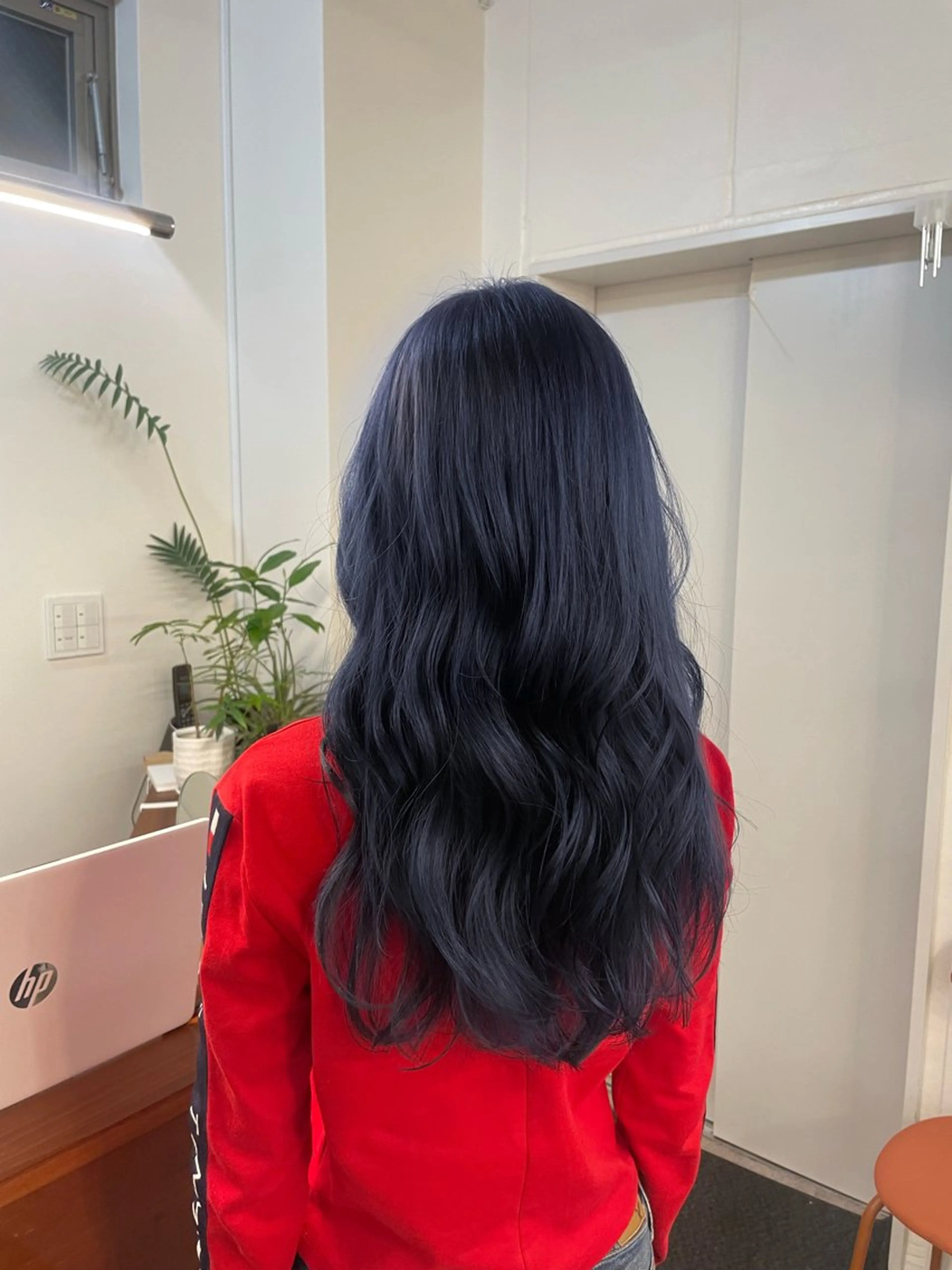 ロング ヘアカラー hana✂︎メンズ ニュアンスパーマのヘアスタイル