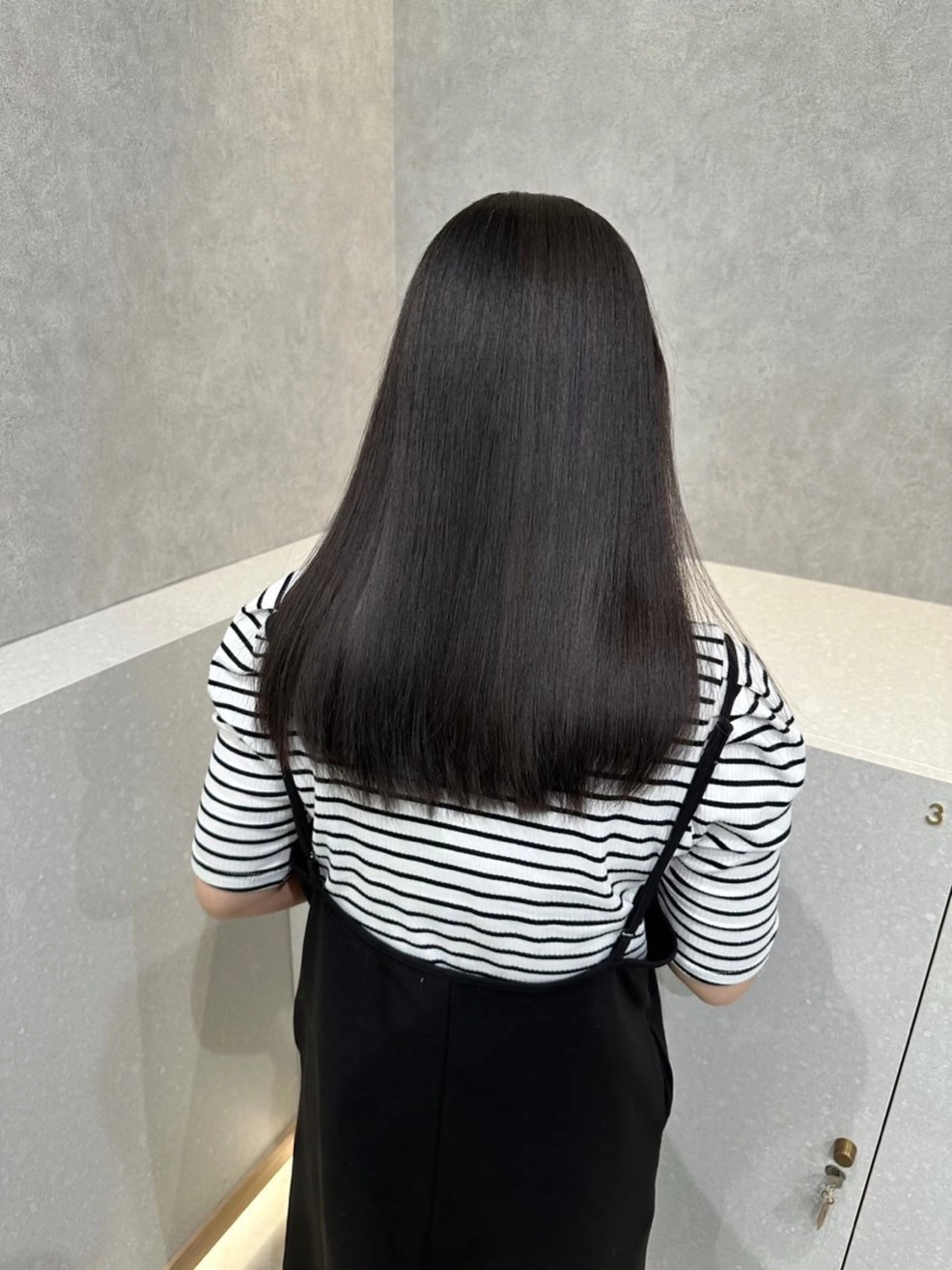 ロング ヘアカラー 縮毛矯正/ まなかのヘアスタイル